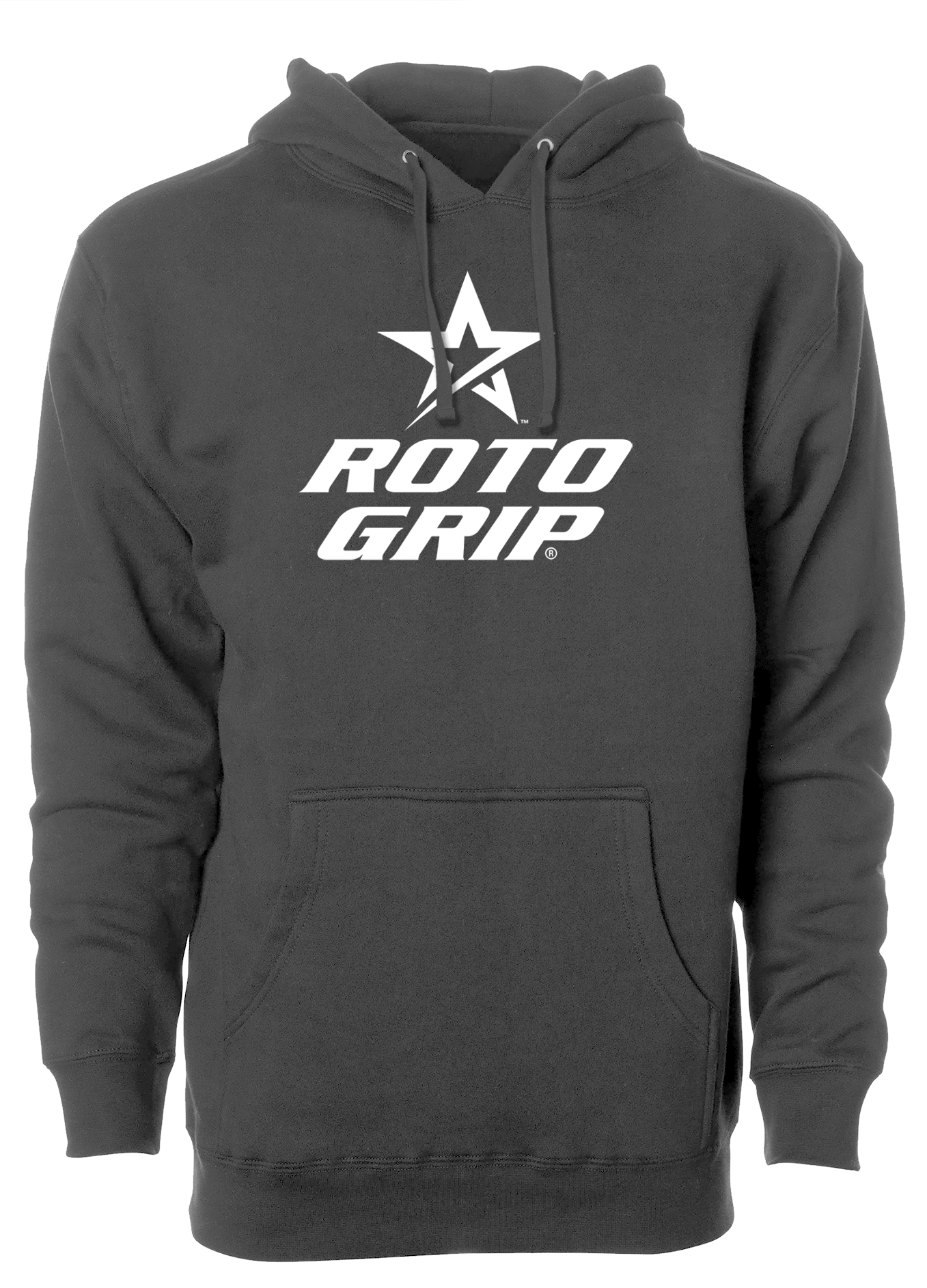 Roto Grip Classic White Hoodie for Men & Women - Soft Cotton Pullover Sweatshirt for Bowling, Casual Wear & Outdoor Activities