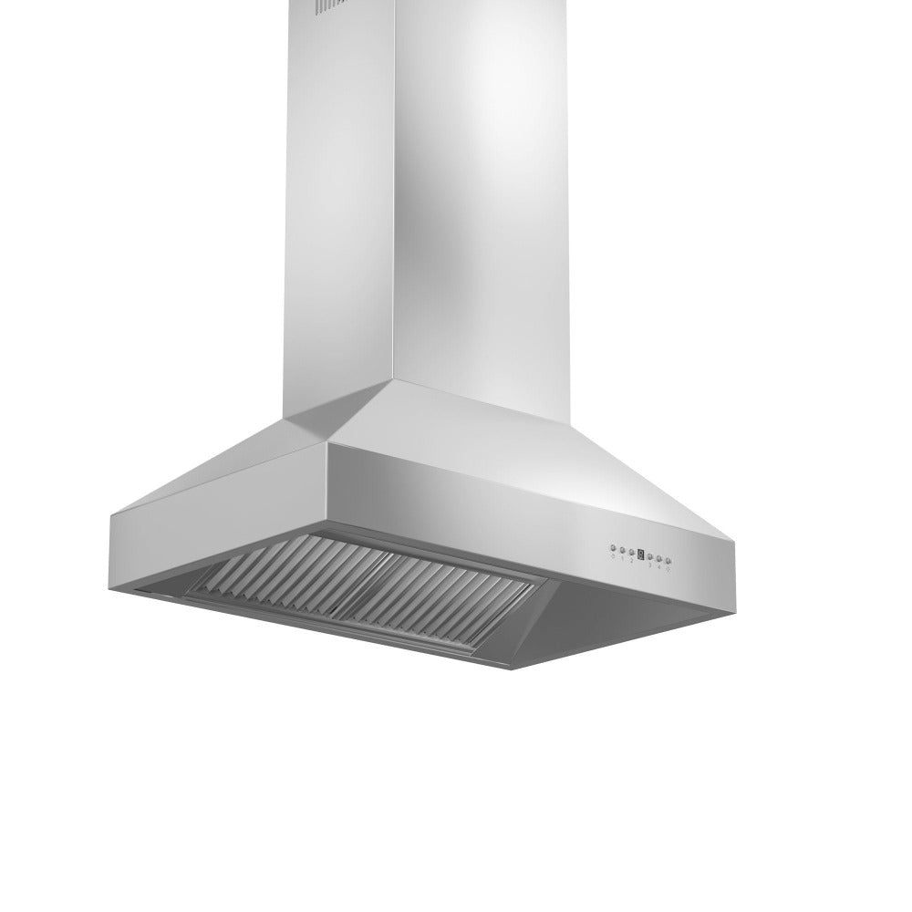 ZLINE 697i 304 Stainless Steel Outdoor Approved Island Mount Range Hood - Powerful Ventilation for Outdoor Kitchens & BBQ Areas