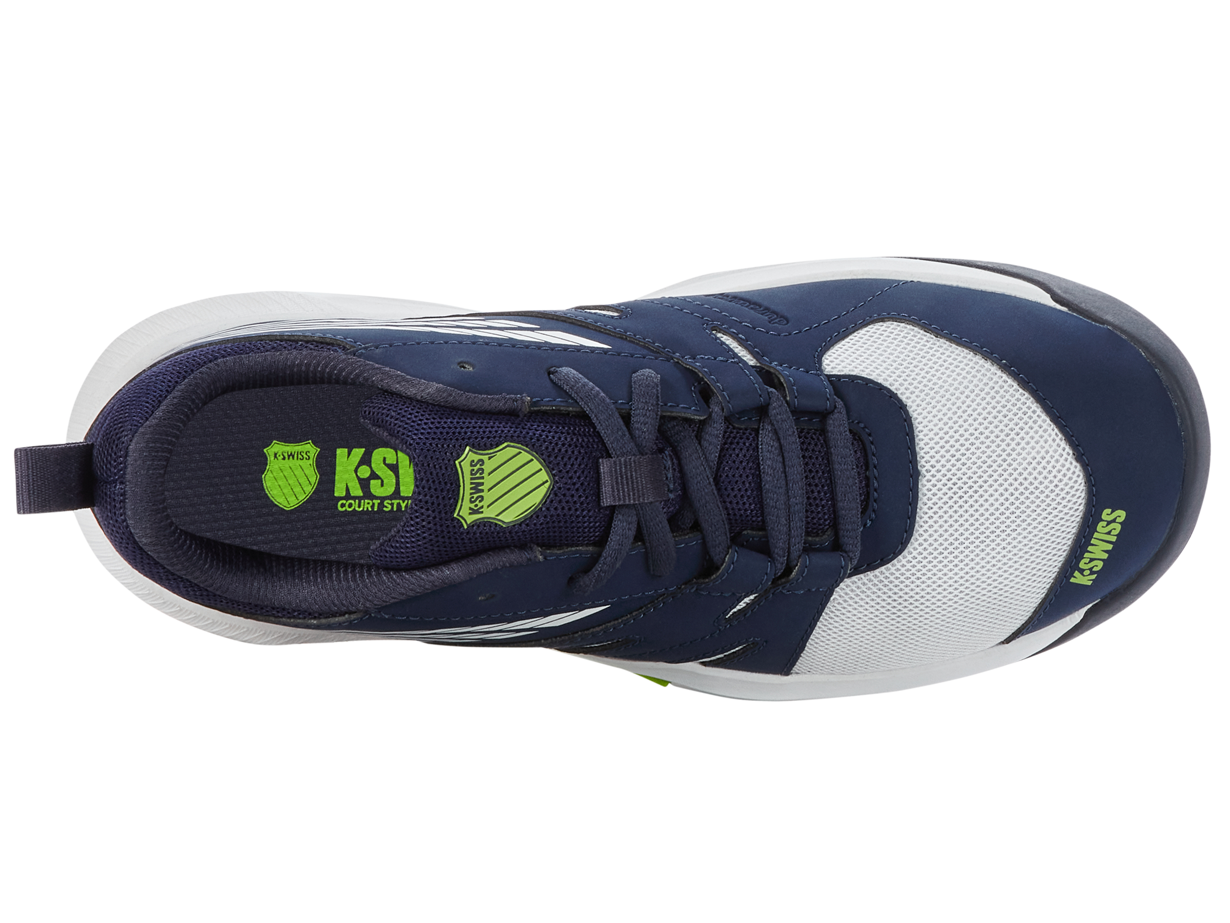SPEEDTRAC Running Shoes 87392 967 M - White/Peacoat/Lime Green | Lightweight Athletic Sneakers for Men | Perfect for Jogging, Gym Workouts & Casual Wear