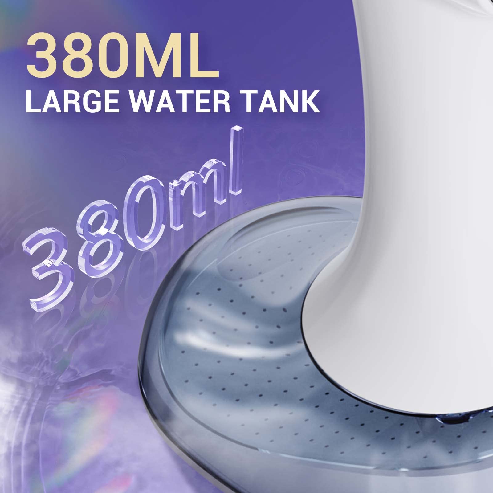 **Portable Handheld Clothes Steamer with Brush & Ironing Gloves - 1350W Powerful Garment Steamer, 380ml Water Tank, Fast Heat-Up, Auto Shut-Off - Perfect for Travel, Home, and Office Wrinkle Removal**