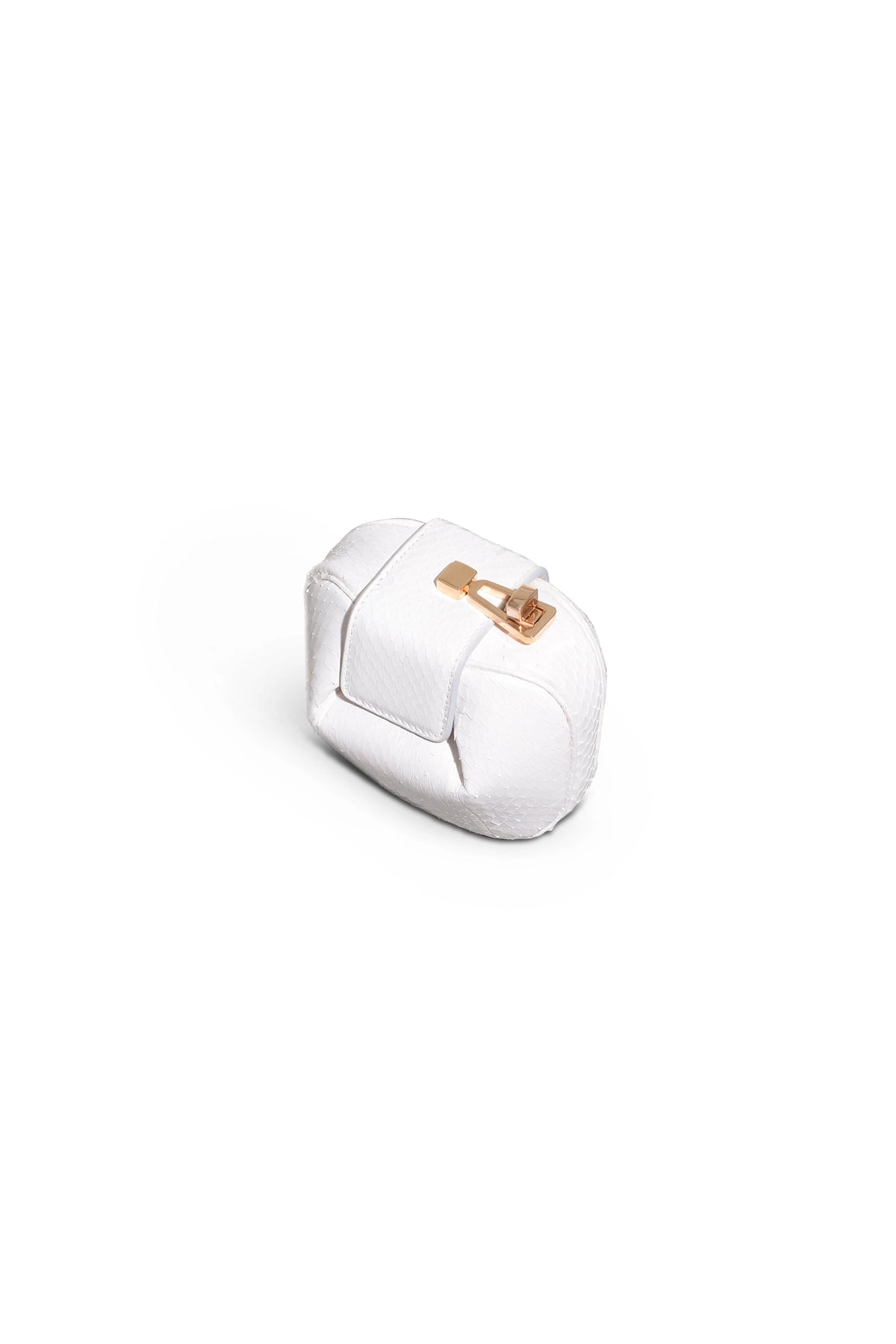 Rafaela White Snakeskin Coin Purse - Elegant Women's Wallet for Cash & Cards | Perfect for Shopping, Travel & Everyday Use