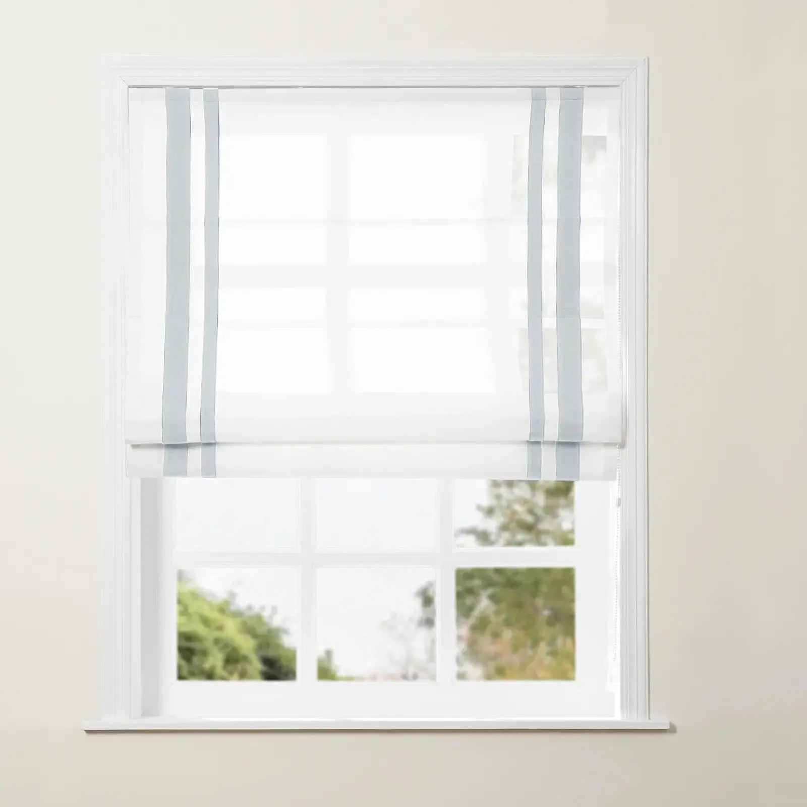 Light Gray Double Border Stripes