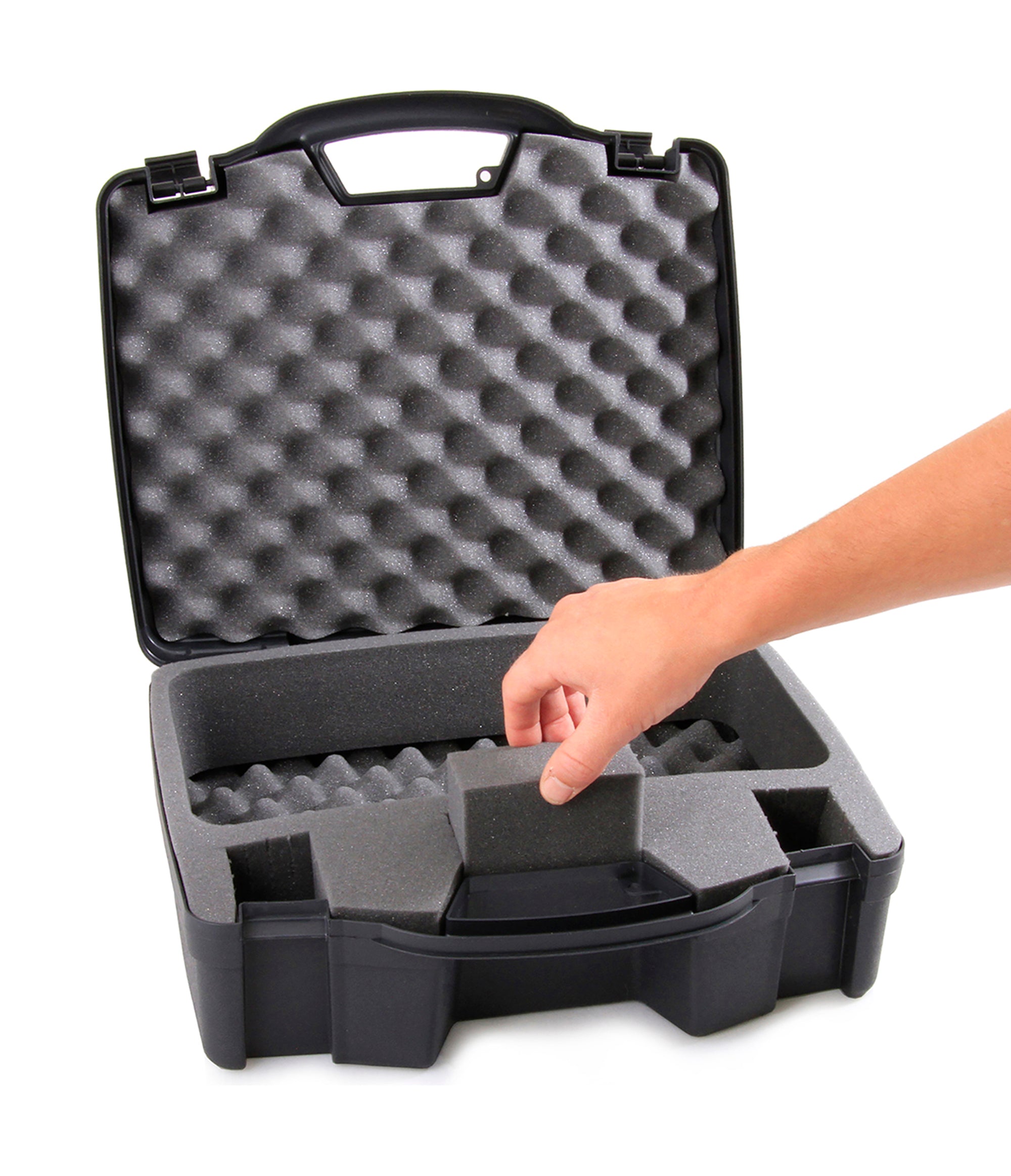 CASEMATIX Portable Printer Carry Case for HP Officejet 250 - Protective Travel Bag for Wireless Mobile Printer, Ink Cartridges & Power Cable - Perfect for Office, Business Trips & Remote Work