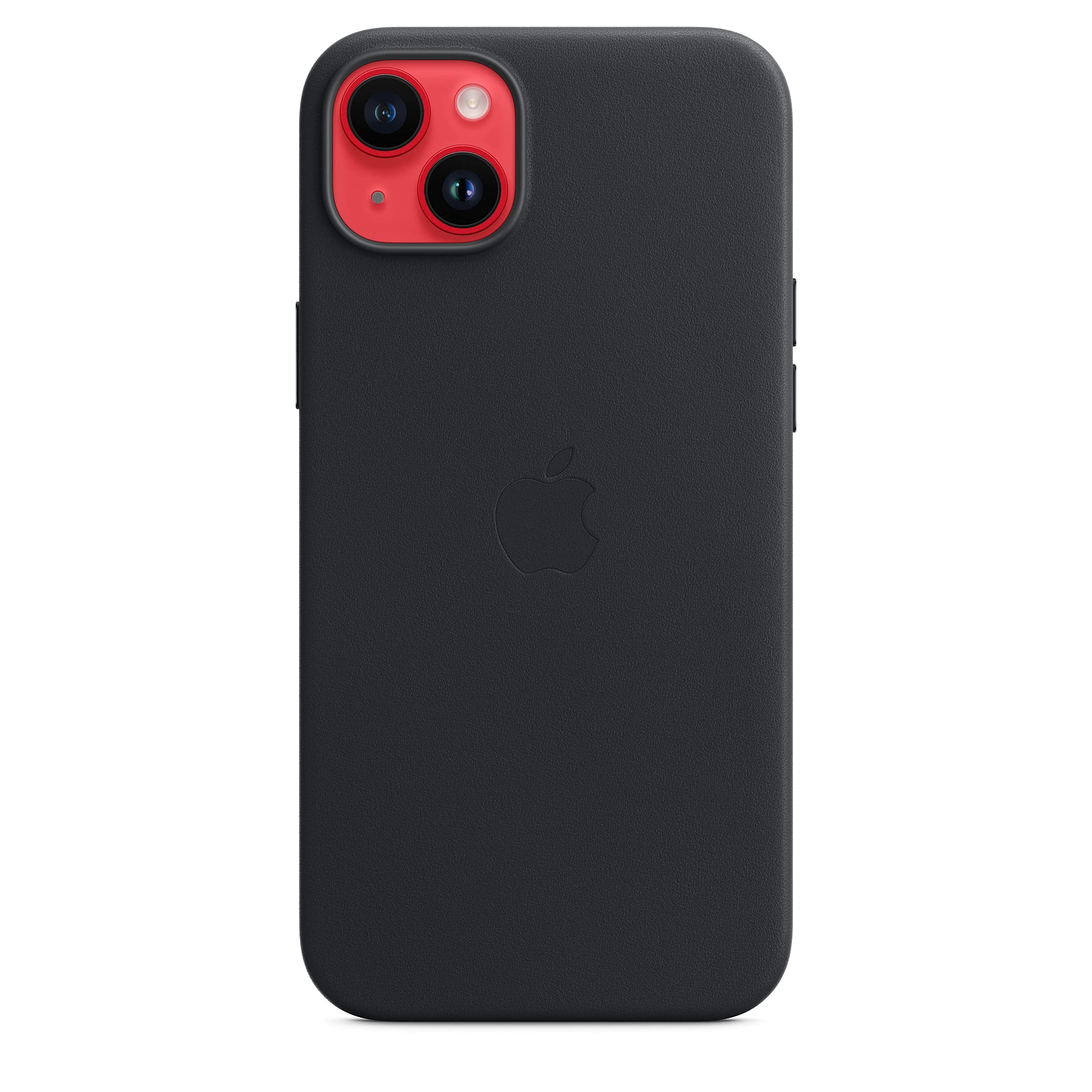 Apple iPhone 14 Plus Leather Case with MagSafe - Midnight Black | Premium Protective Cover for Everyday Use, Work & Travel