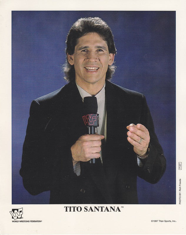 1997 Tito Santana P427 Color Wrestling Action Figure - Collectible Vintage WWF Wrestling Toy for Fans & Collectors - Perfect for Display, Gifts, and Nostalgic Wrestling Memorabilia Collections