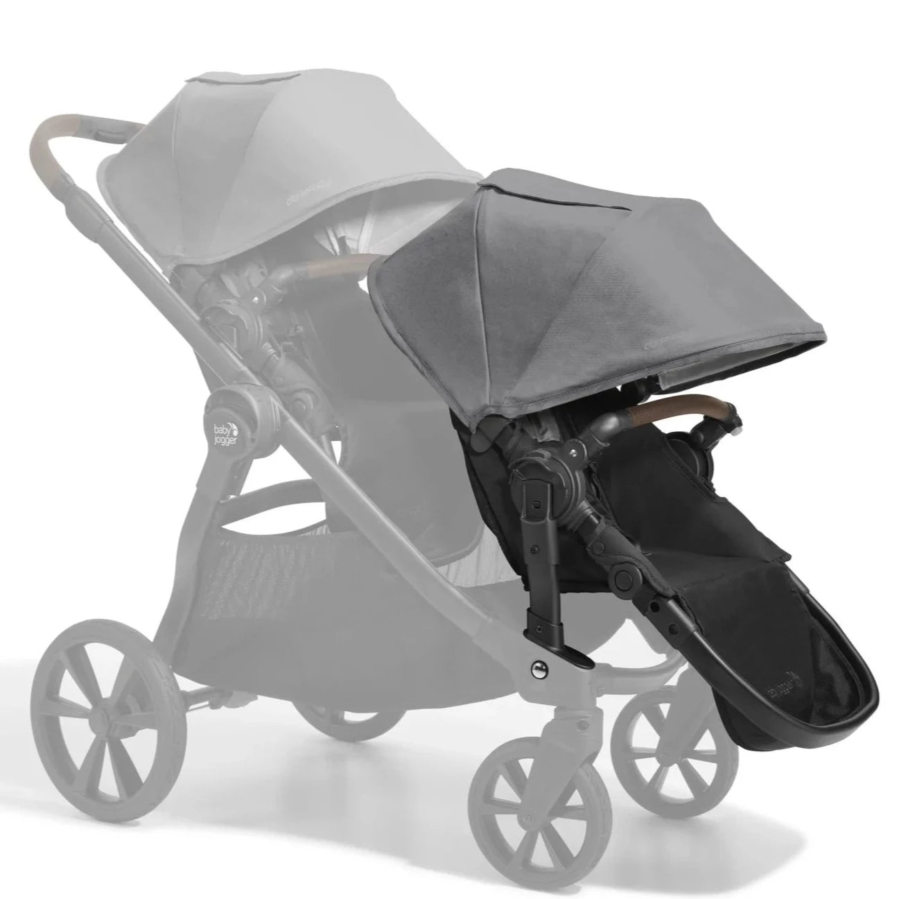 Baby Jogger City Select 2 Second Seat Kit - Extra Stroller Seat for Twins or Siblings - Perfect for Family Outings, Shopping & Travel