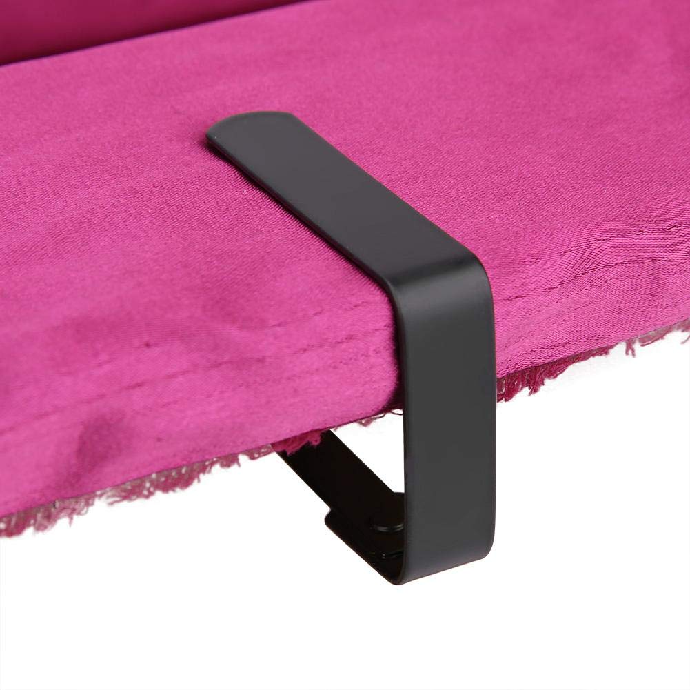 DEWIN Stainless Steel Tablecloth Clips - 4 Pack Large Anti-Slip Table Cover Clamps (5x4cm) for Outdoor Picnics, Parties & Home Dining