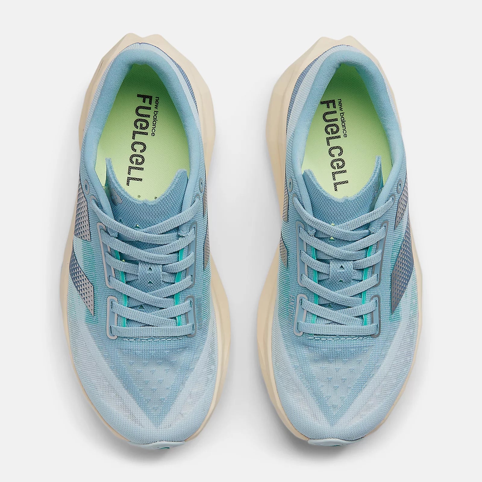 Women's New Balance FuelCell Rebel v4 Running Shoes - Quarry Blue/Chrome Blue/Heron Blue | Lightweight Cushioned Sneakers for Women | Perfect for Road Running, Training & Gym Workouts