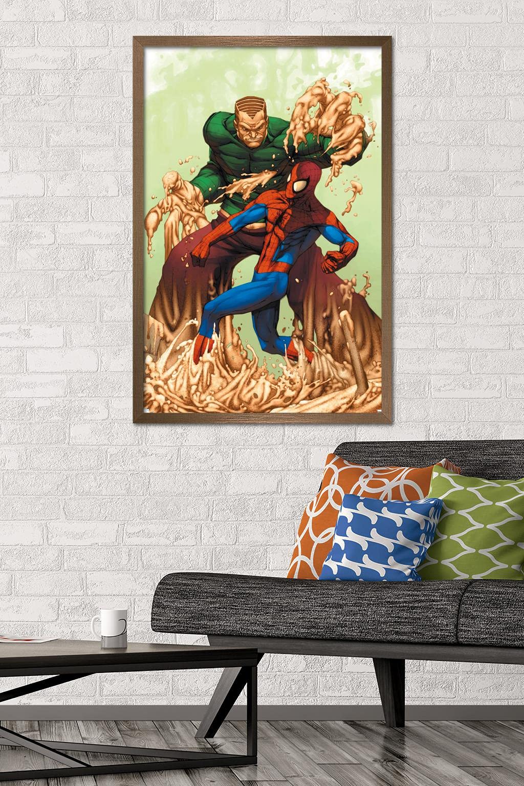Trends International Marvel Comics Sandman - Marvel Age Spider-Man #17 Wall Poster, 34
