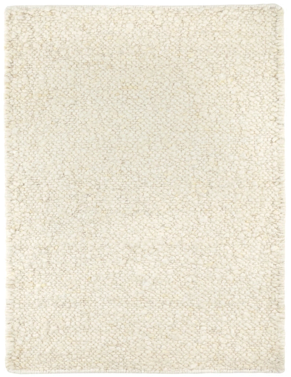 Dash & Albert Holmstead Ivory Handwoven Wool Rug - Soft & Durable Area Rug for Living Room, Bedroom, or Office - Perfect for Home Decor & Cozy Spaces
