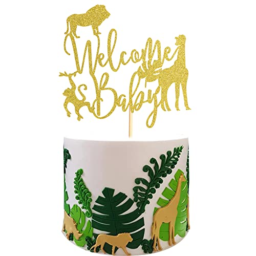 Gold Welcome Baby