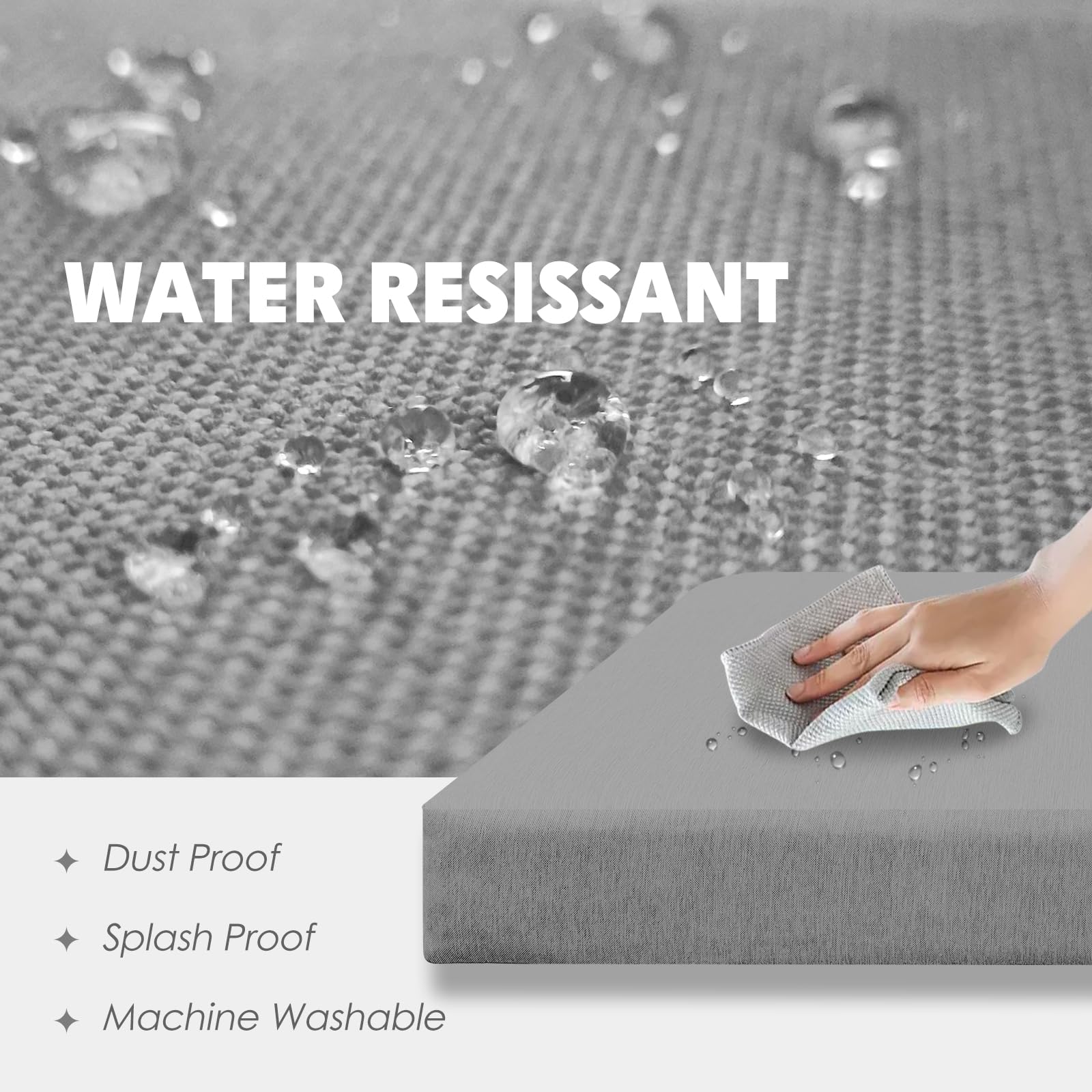 NICESOUL® 14-Piece Waterproof Outdoor Patio Cushion Covers Set - 28