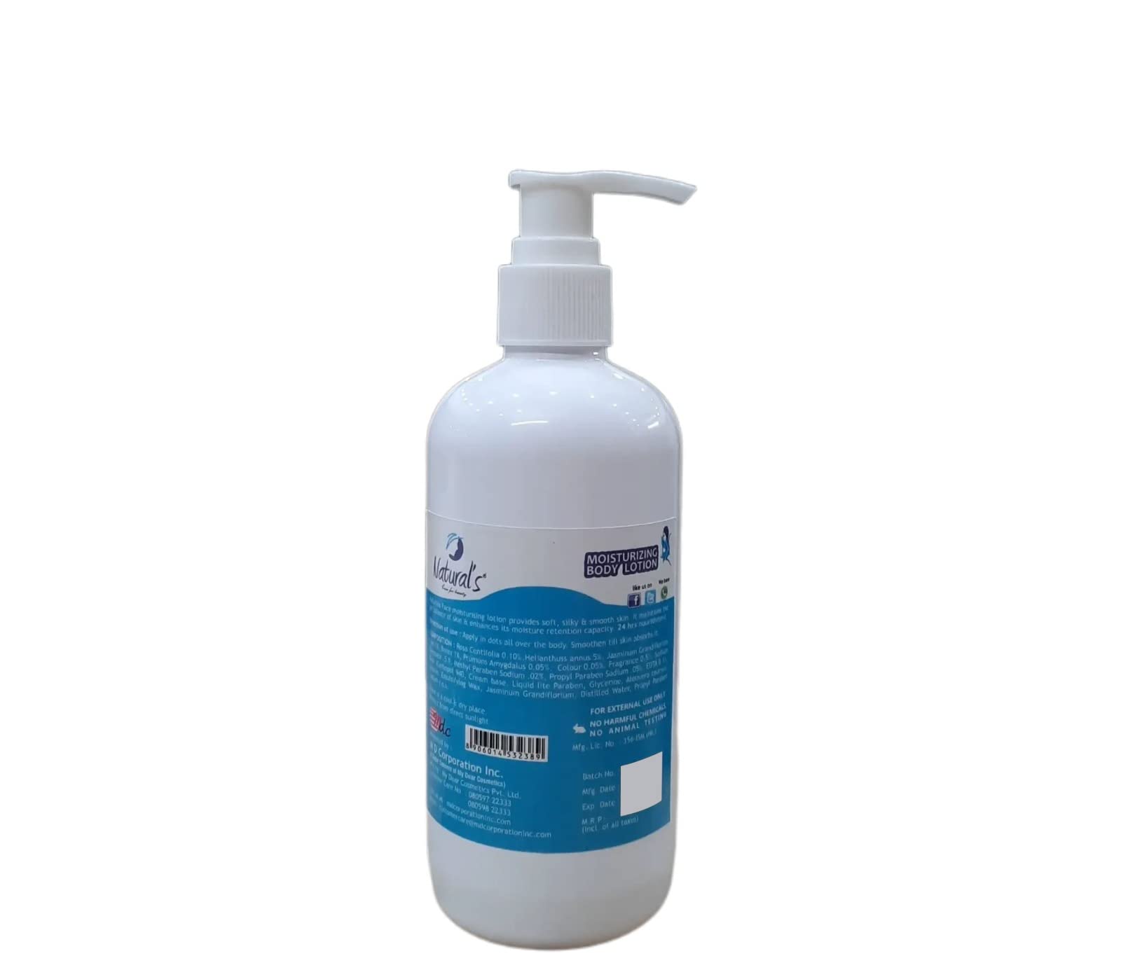 Natural's Deep Hydrating Body Lotion for Dry Skin - Ultra Moisturizing & Nourishing Formula with Shea Butter & Vitamin E | Perfect for Daily Use, After Shower & Winter Care