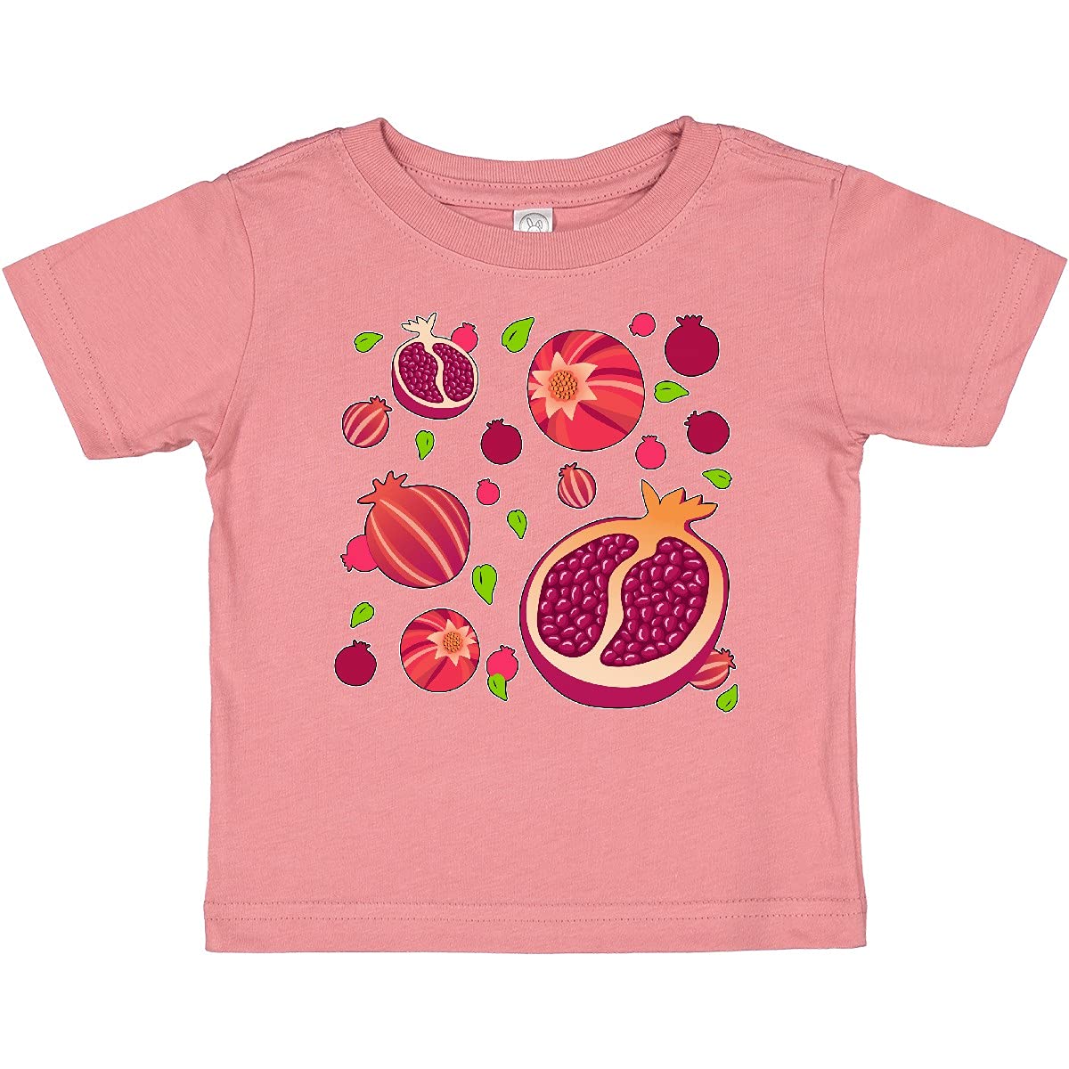Inktastic Pomegranate Fruit Party Baby T-Shirt - Cute Graphic Tee for Toddlers & Infants - Perfect for Birthdays, Family Photos & Casual Outings