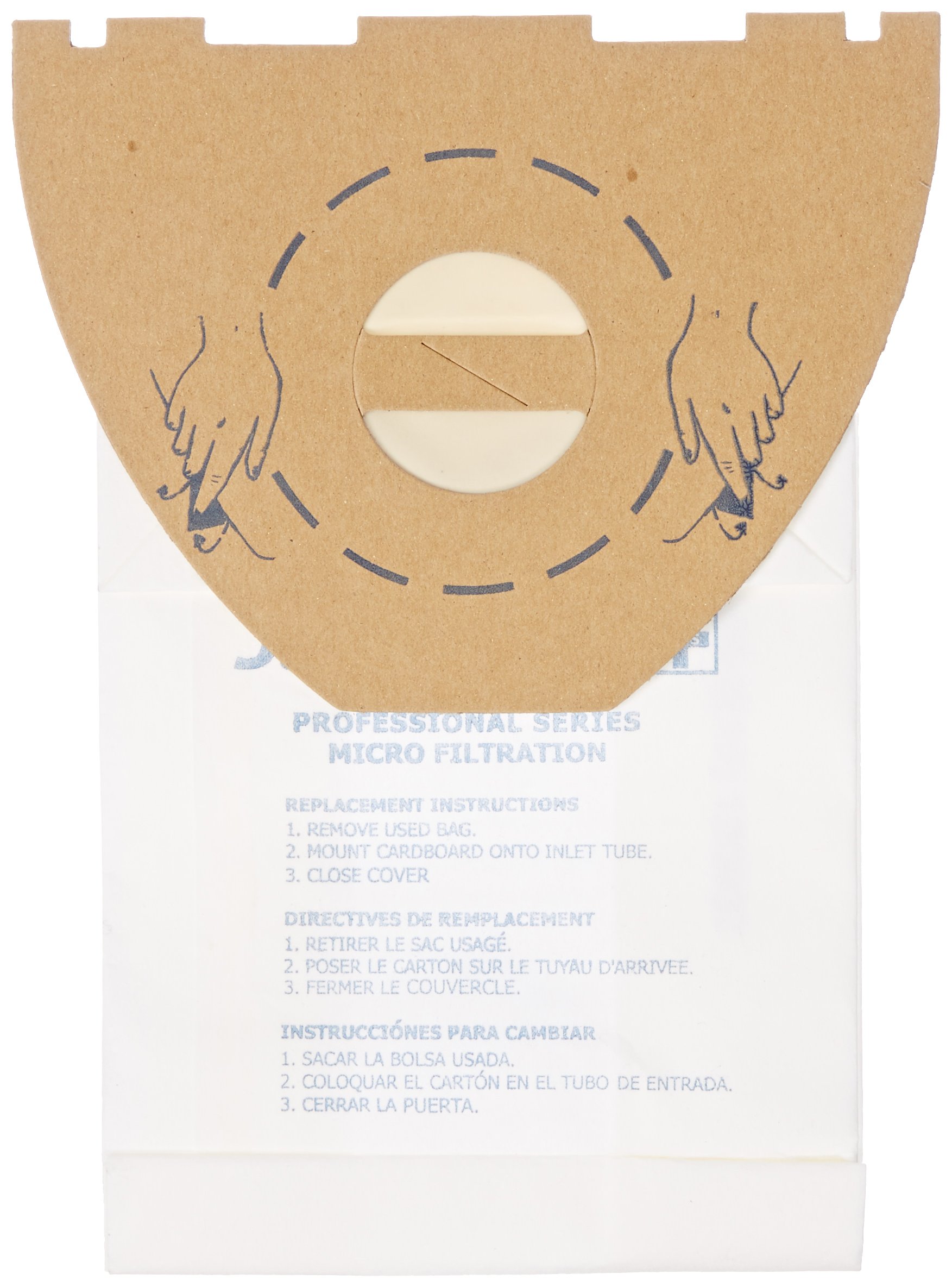 Premium Replacement Commercial Vacuum Paper Bags (10-Pack) - Compatible with Euroclean UZ964, Clarke UZ964 & Nilfisk UZ964 Vacuum Cleaners - Heavy-Duty Dust Collection for Offices, Hotels & Commercial Cleaning