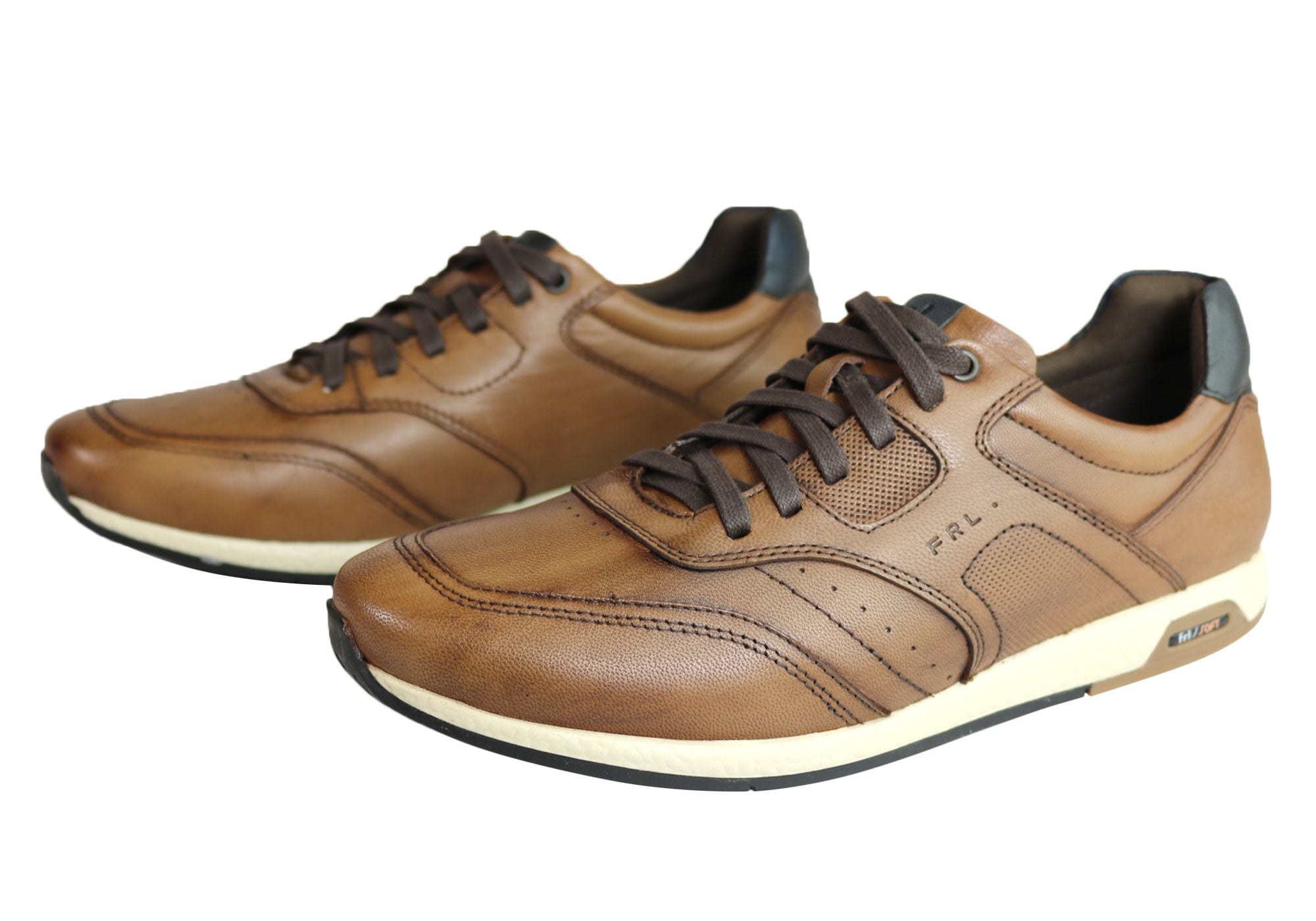 Ferricelli Phil Men's Genuine Leather Casual Shoes - Comfortable & Stylish Brazilian-Made Footwear for Everyday Wear & Outdoor Activities
