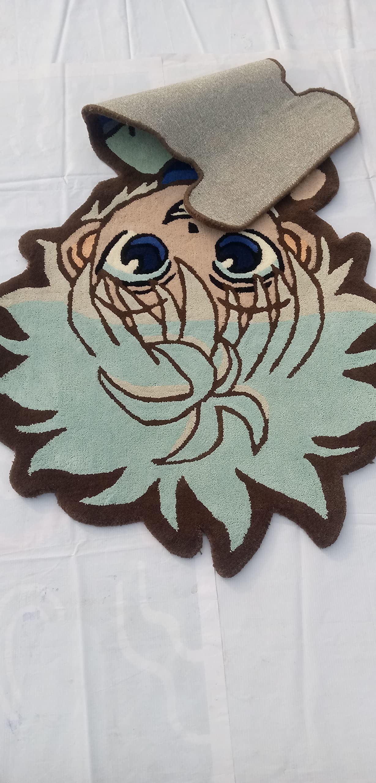 Anime Boy Cartoon Character Rug 3x5 ft - Soft Area Carpet for Living Room, Boys & Girls Bedroom Decor - Non-Slip Kids Floor Mat for Playroom, Dorm, Nursery - Cute Cartoon Design Home Accent