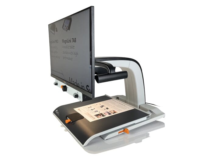 MagniLink Vision - Portable Electronic Magnifier for Low Vision & Reading Assistance - Ideal for Books, Newspapers, and Documents at Home or Office