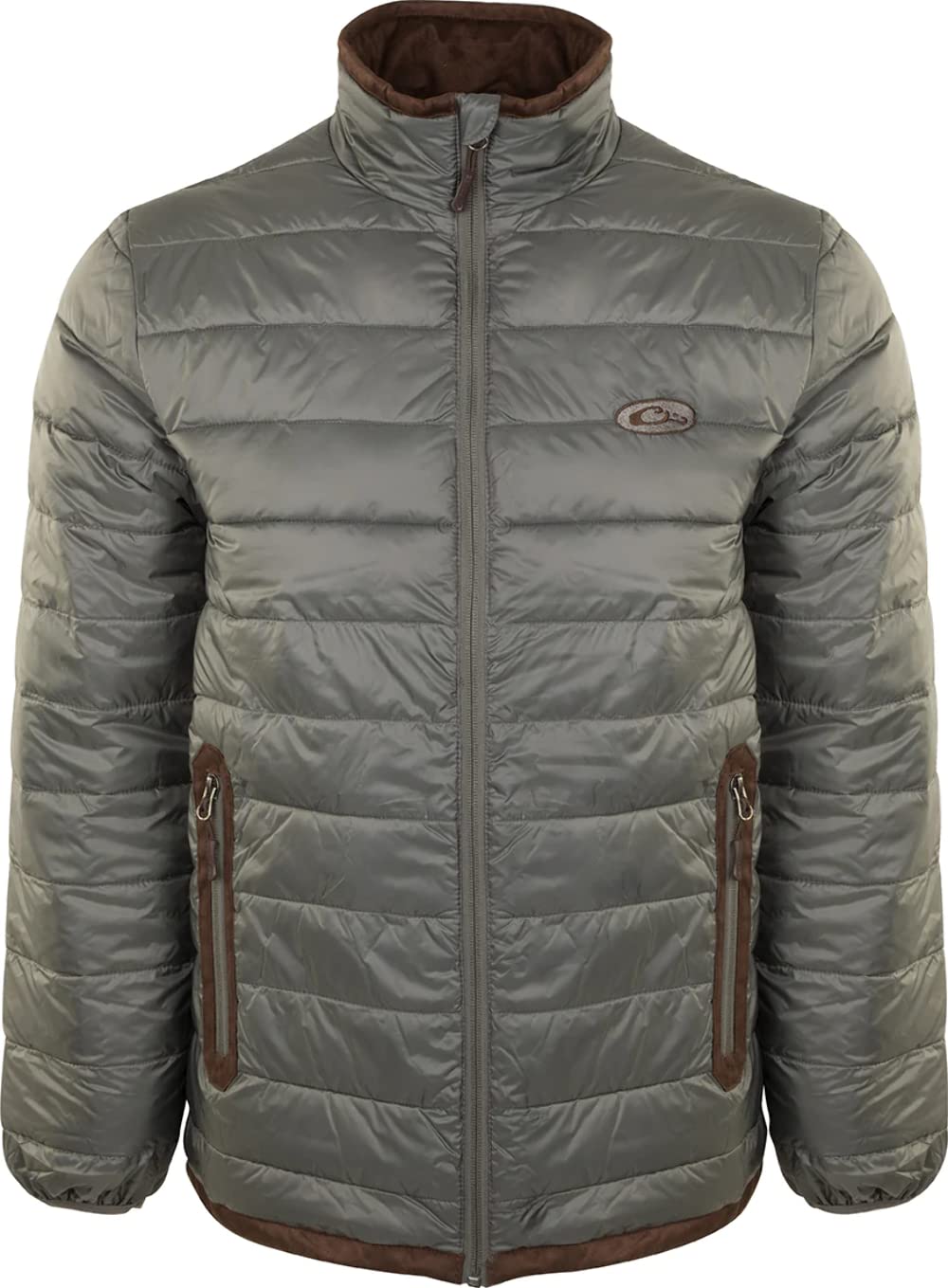 Drake Waterfowl Synthetic Double Down Jacket - Lightweight Waterproof Winter Coat for Hunting & Outdoor Activities | Cold Weather Gear for Men