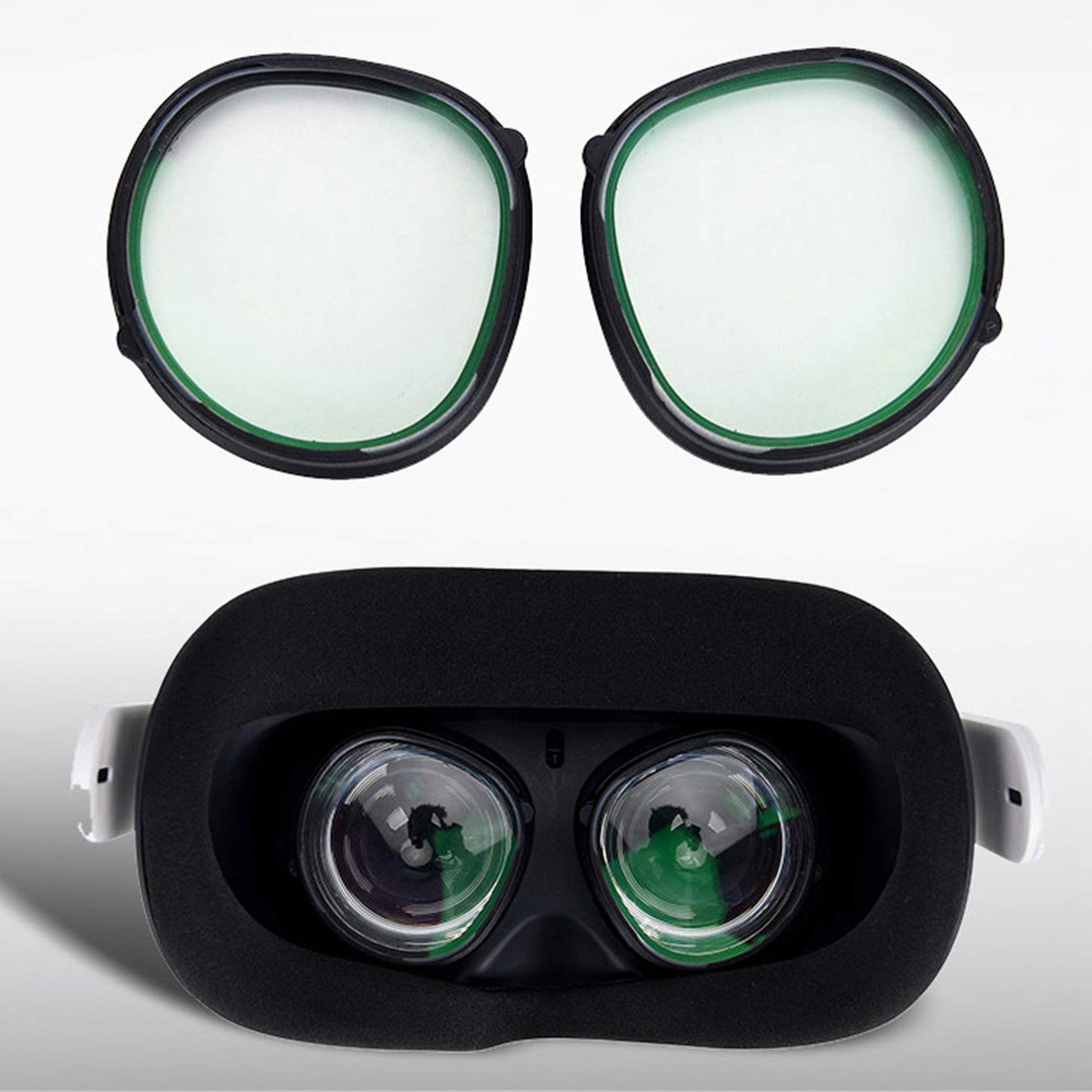 Blue Light Blocking Magnetic Glasses for VR Headsets - 0 Degree Anti-Glare Lens, Comfortable & Stylish Gaming Accessories for PC, Console & VR Gaming Sessions