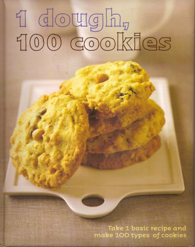 1 Dough 100 Cookies - Easy Homemade Cookie Dough for Baking 100 Delicious Cookies | Perfect for Parties, Gifts & Family Baking Fun