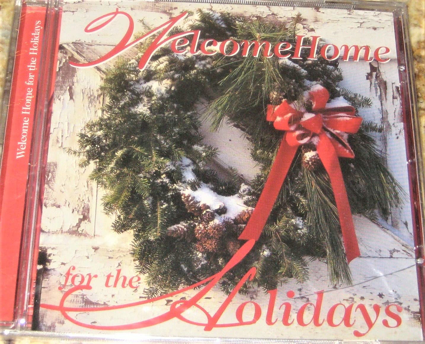 Welcome Home for the Holidays - Cozy Christmas Decorations & Festive Home Accents for Family Gatherings & Holiday Celebrations