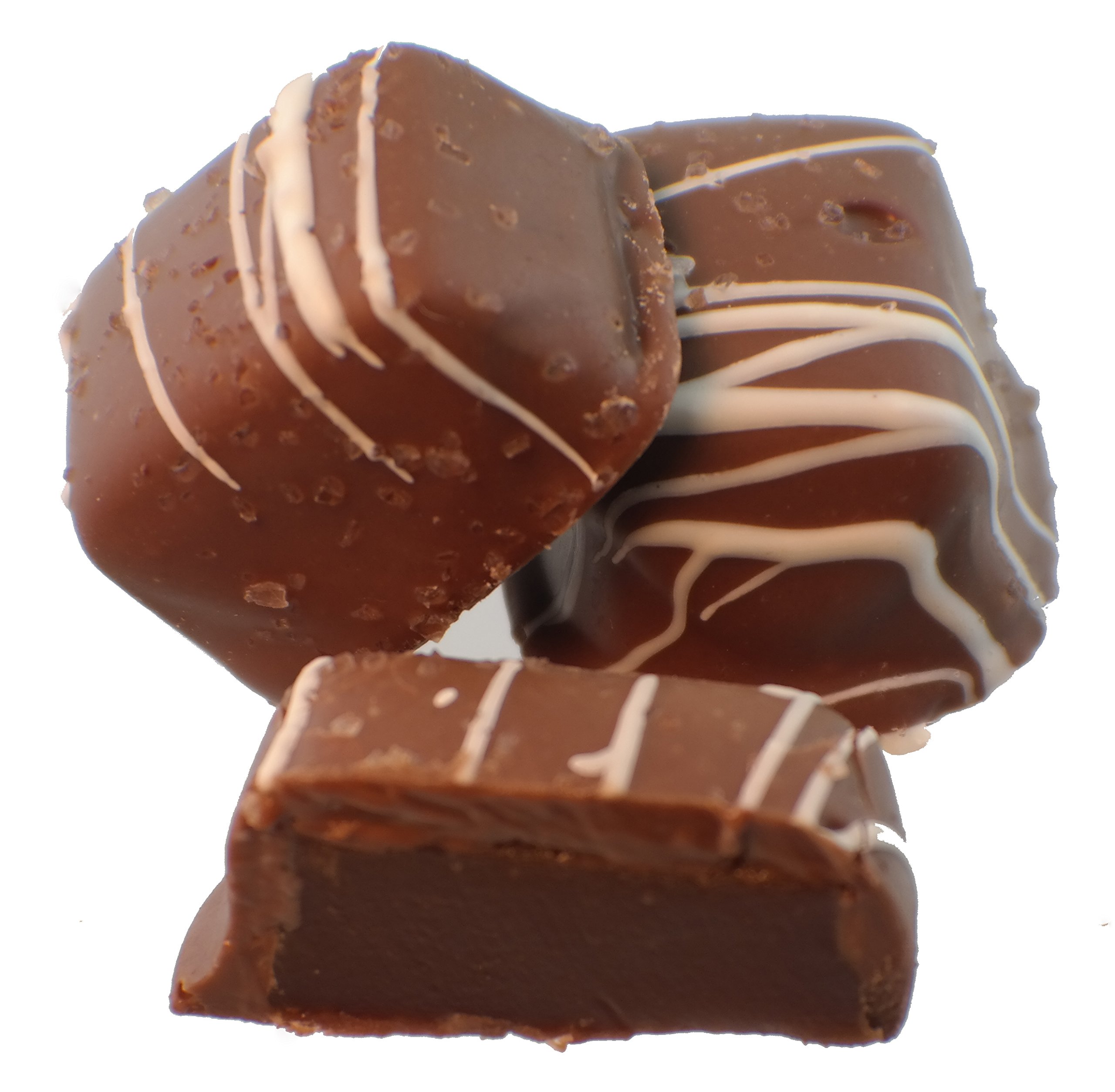 Mrs. Cavanaugh's Premium Sea Salt Caramel Milk Chocolate - 3 lbs Bulk Bag | Gourmet Chocolate Gifts, Dessert Topping & Baking Ingredient for Holidays, Parties & Sweet Treats