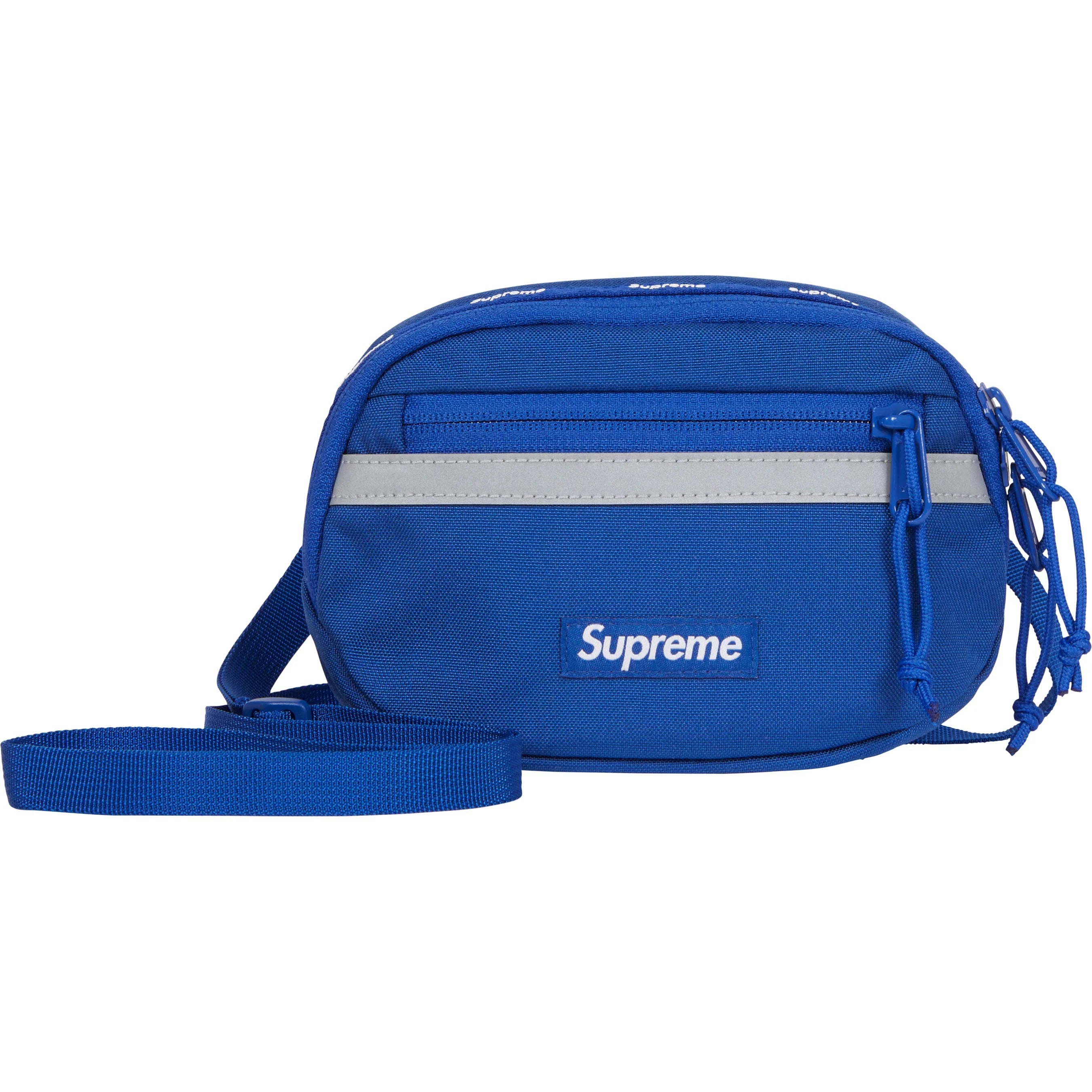 Supreme FW24 Mini Side Bag Blue - Stylish & Compact Crossbody Bag for Men & Women - Perfect for Travel, Gym & Everyday Use