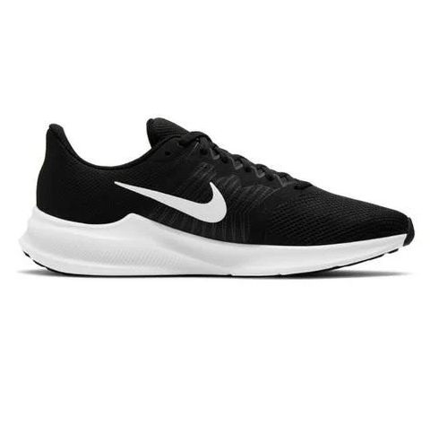 Nike Men's Downshifter 11 Running Shoes - Black/White | Lightweight Cushioned Sneakers for Jogging, Gym Workouts & Daily Wear