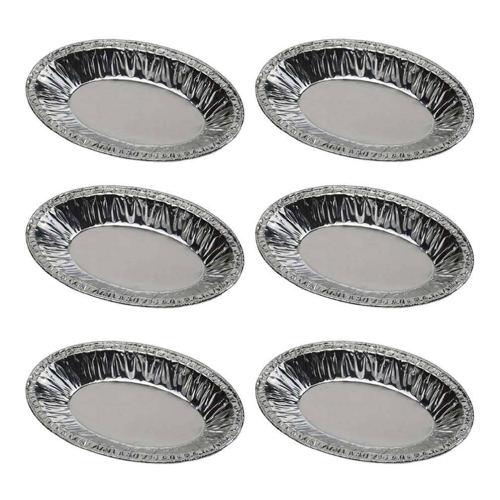 **Hemoton 250pcs Disposable Foil Baking Cups - Round Egg Tart Molds, Muffin & Cupcake Liners, Metallic Cookie & Pudding Pans for Baking, Desserts, and Party Treats**