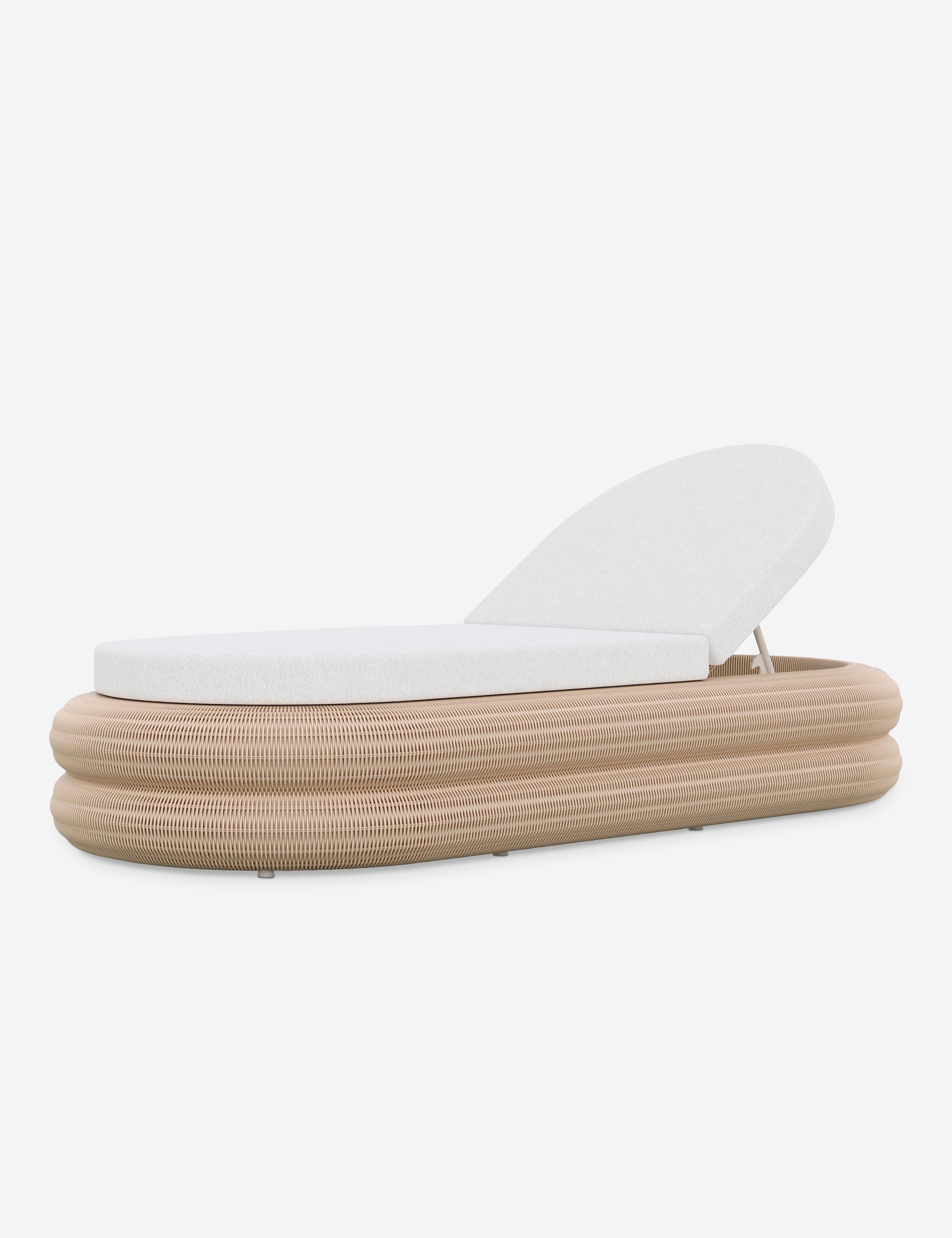 Castaneda Indoor Outdoor Chaise Lounge - Modern Patio Furniture for Poolside, Garden, and Living Room Relaxation
