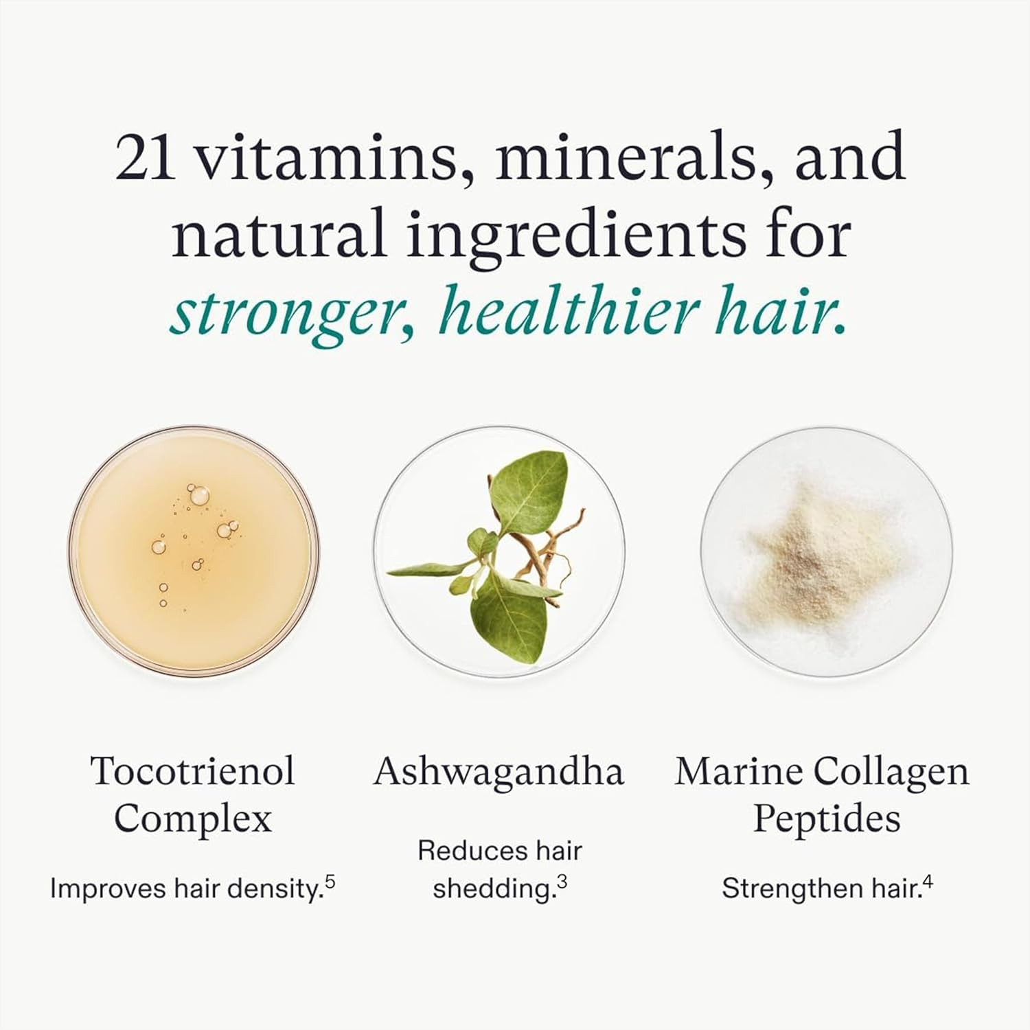 Nutrafol Women's Hair Growth Supplement - Clinically Proven Hair Vitamins for Thicker, Stronger Hair | Supports Healthy Hair Growth for Women | Perfect for Postpartum, Menopause & Styling Damage