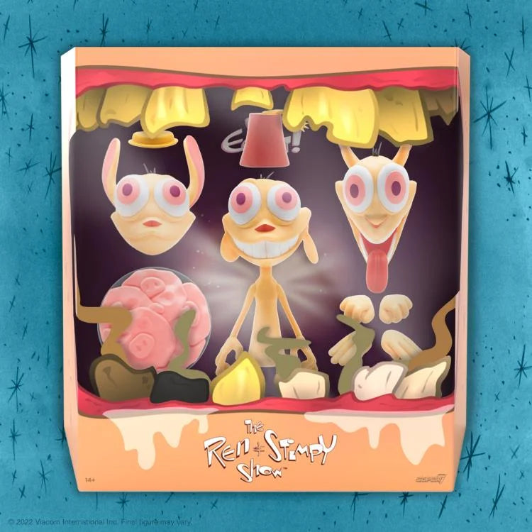 The Ren & Stimpy Show ULTIMATES! Ren Action Figure - Collectible Cartoon Character Toy for Fans, Display & Gift Giving