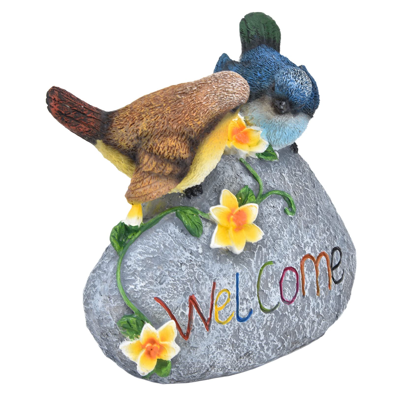 Durable Resin Garden Animal Figurines - Weatherproof & Colorfast Bird Statues for Lawn, Yard & Patio Decor | Perfect Outdoor Ornament for Garden, Backyard & Landscape Design