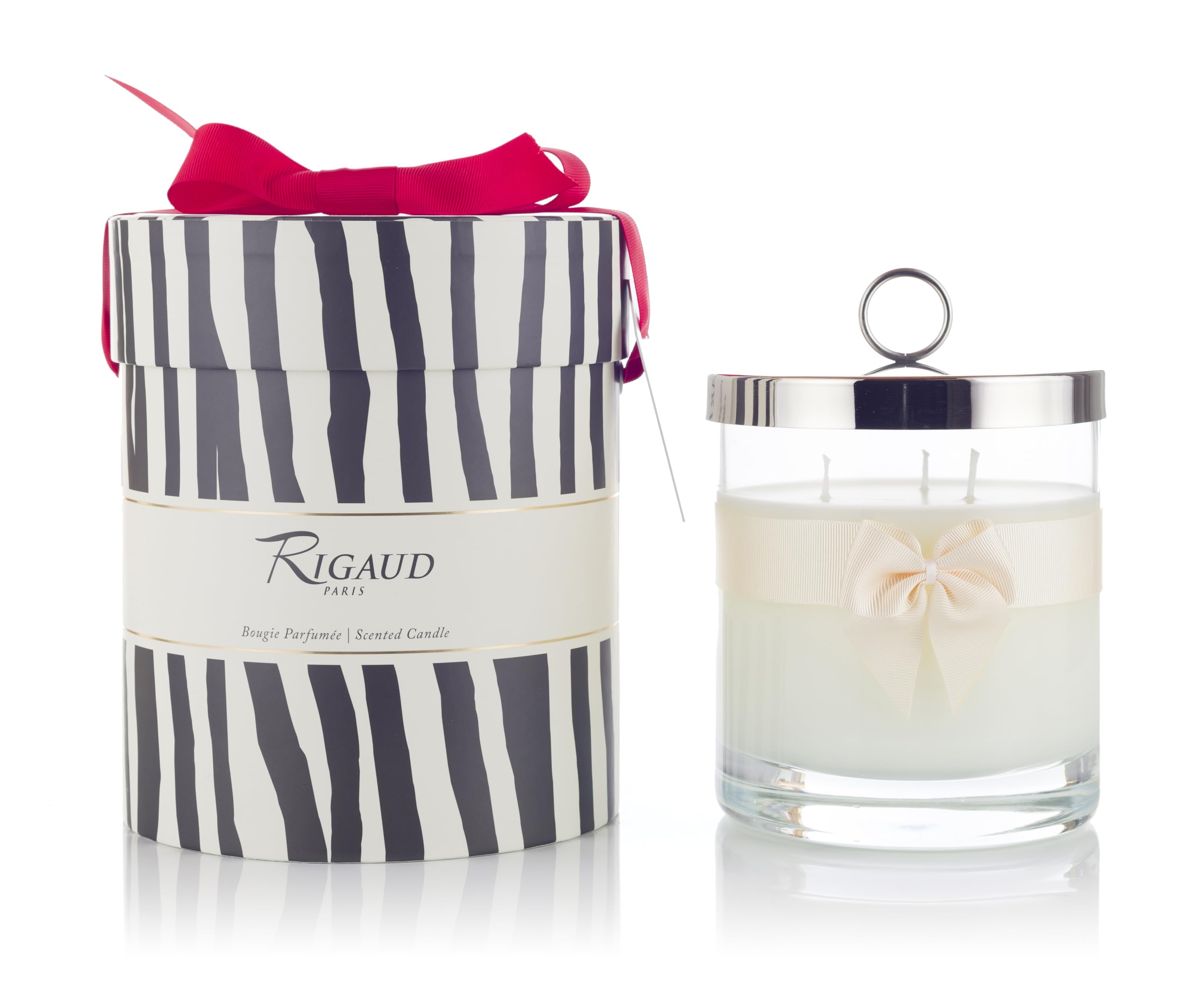 Rigaud Gardenia Prestige Scented Candle - 750g Luxury French-Made Home Decor | Perfect for Romantic Dinners, Spa Relaxation & Bedroom Ambiance