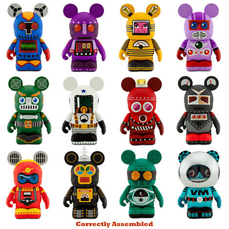 Disney Vinylmation Robots Series 2 Blind Box Collectible Toy - Perfect for Disney Fans, Robot Collectors & Surprise Gift Lovers | Great for Birthday Gifts, Party Favors & Display Collections