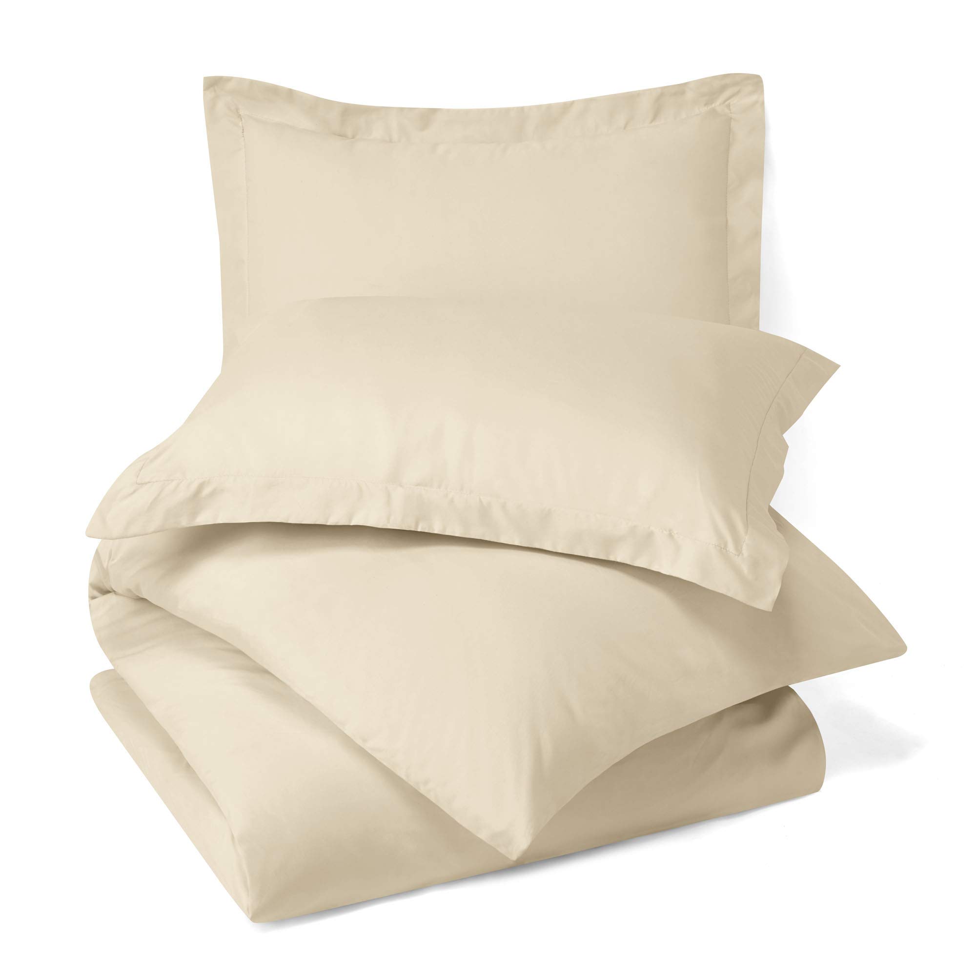 Clara Clark Ultra Soft Double Brushed Microfiber Duvet Cover Set - Full Size 80