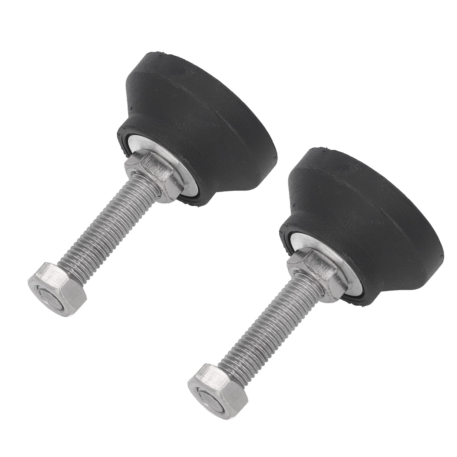 FOLOSAFENAR 2-Pack Adjustable Furniture Leveling Feet - High Stability Screw-in Leg Levelers for Chairs & Tables, Easy Installation with Clear Threads | Perfect for Uneven Floors & Wobbly Furniture