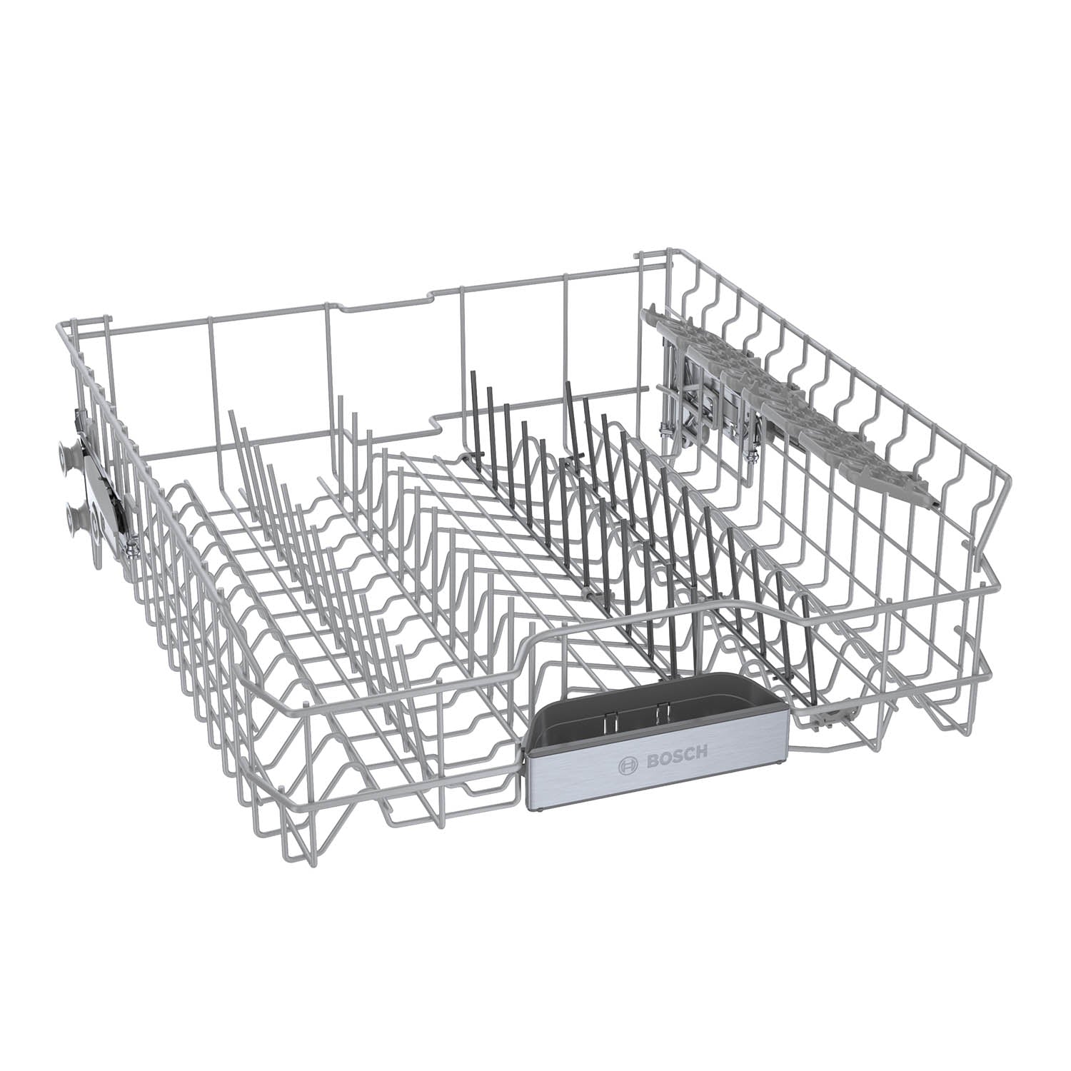 Bosch 24 Inch Black Stainless Steel Smart Dishwasher with Home Connect | 3rd Rack & Flexible Loading | Energy Star Certified | Perfect for Large Families & Entertaining Guests