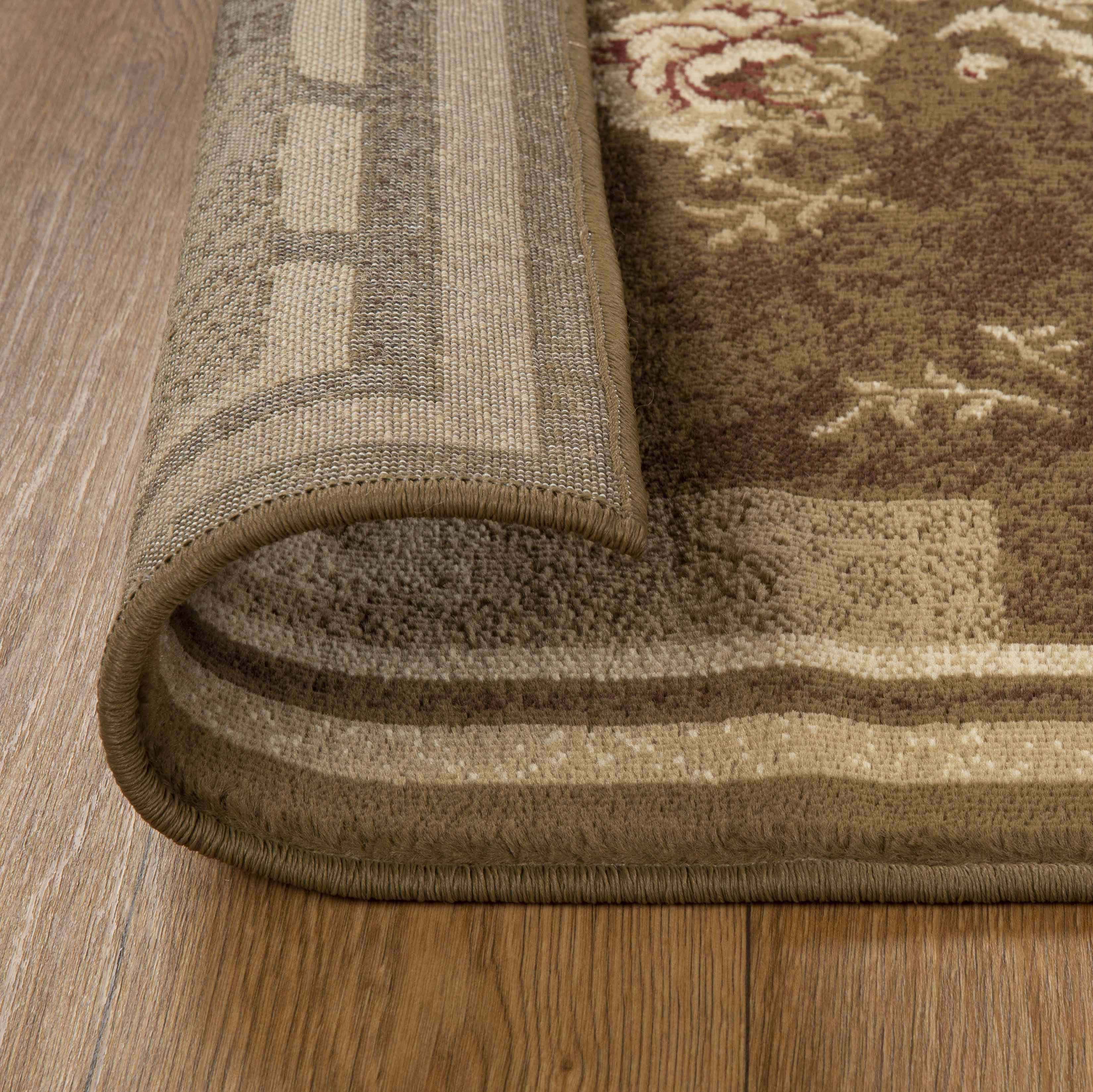 Stylish Minimalist Modern Floral Block Print Indoor Area Rug & Runner - Perfect for Living Room, Bedroom, Hallway Decor