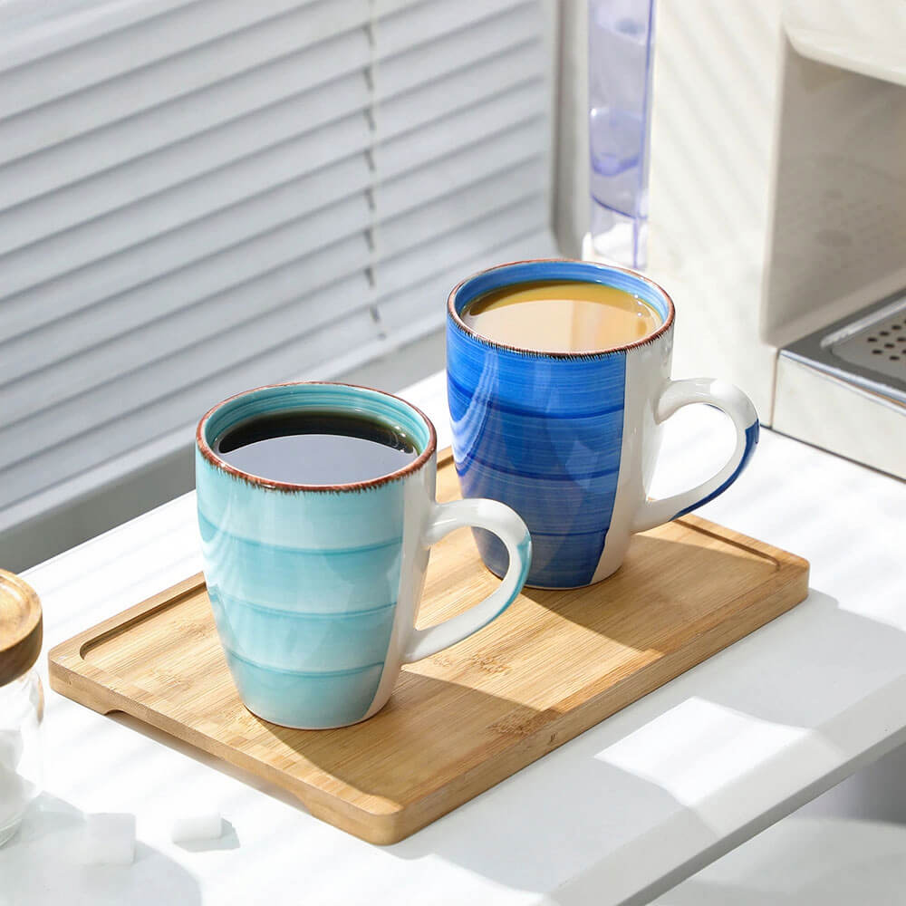 Premium Nico Stoneware Mugs - Handcrafted Ceramic Coffee Cups for Home & Office Use - Durable & Stylish Drinkware for Tea, Coffee & Hot Beverages - Perfect Gift for Coffee Lovers & Housewarming