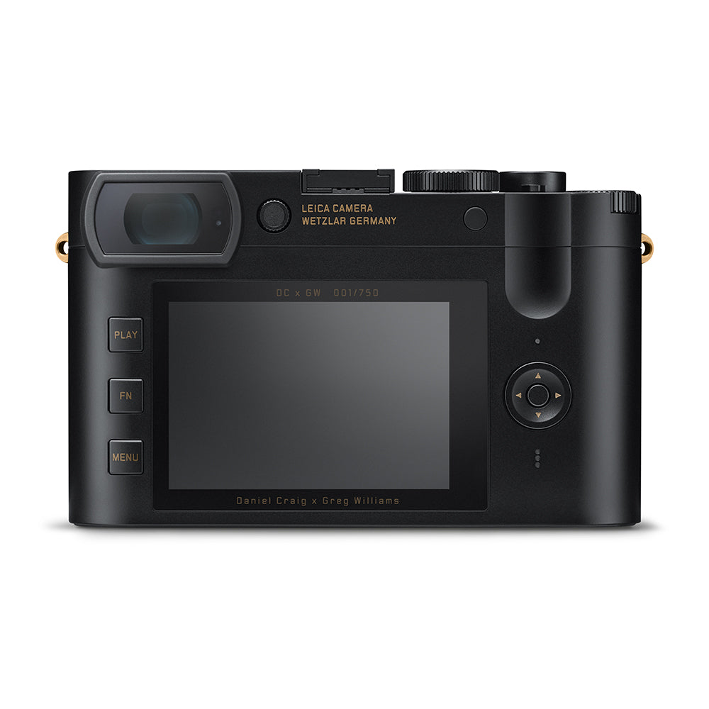 Leica Q2 Digital Camera Limited Edition - Daniel Craig x Greg Williams Collaboration | Professional Photography for Travel, Street & Portraits