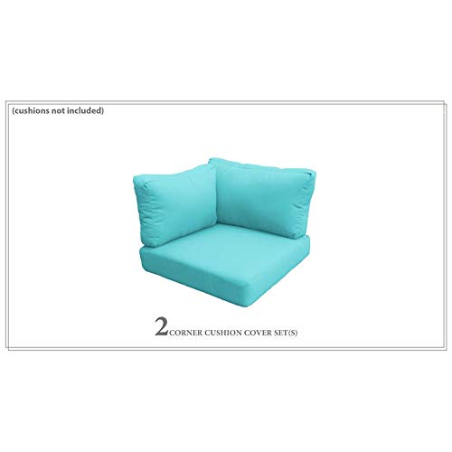 TK Classics Aruba Cover Set for FLORENCE-02a Sofa - Replacement Slipcover Only (Cushions Not Included) - Perfect for Living Room, Patio & Home Decor Refresh