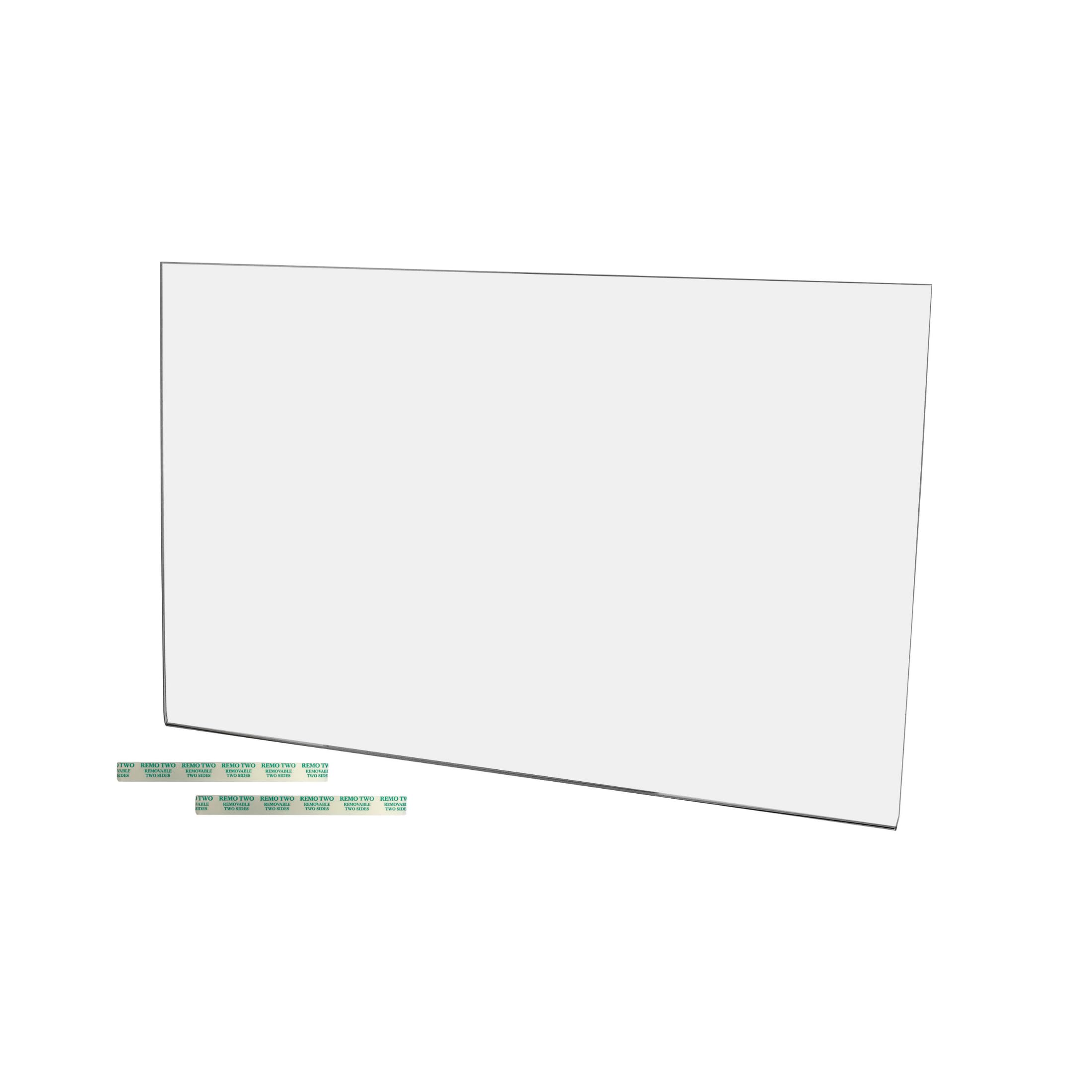20 Pack Clear Acrylic Wall Sign Holders 17