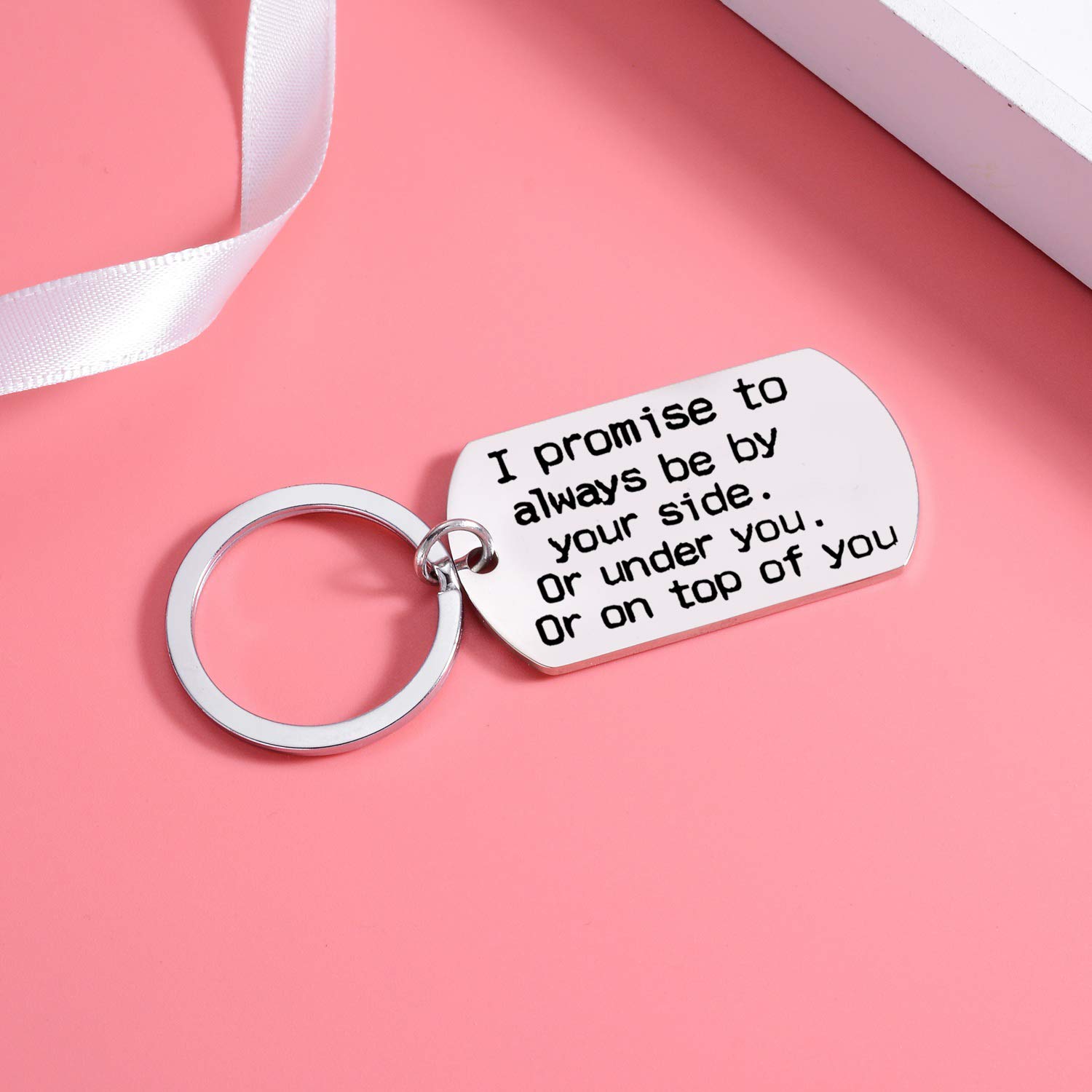 Funny Couples Keychains - Cute Gifts for Girlfriend & Boyfriend - Valentine's Day Present for Him & Her - Perfect for Anniversaries, Weddings & Romantic Occasions