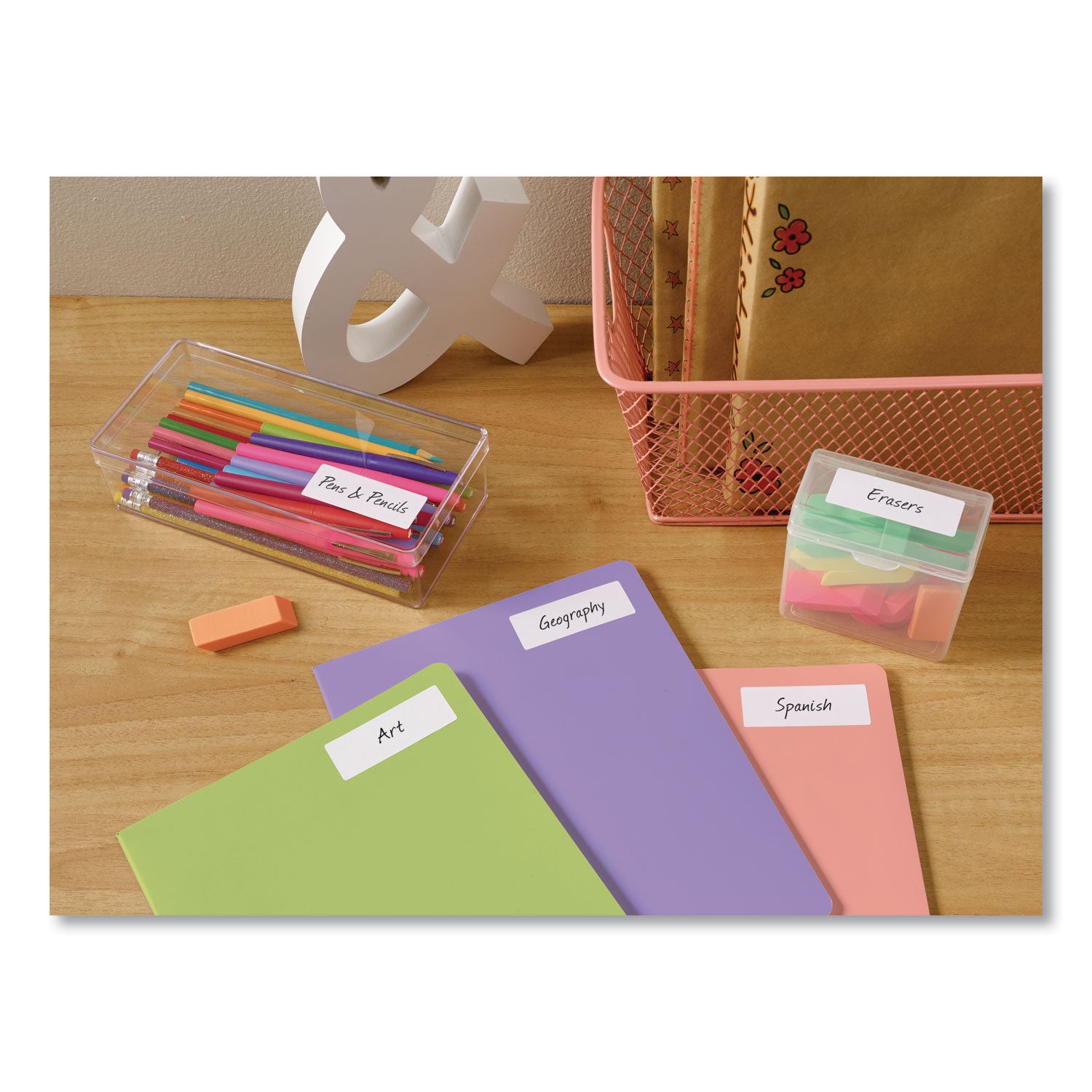 Avery® Easy Peel White Address Labels with Sure Feed Technology for Inkjet Printers, 1