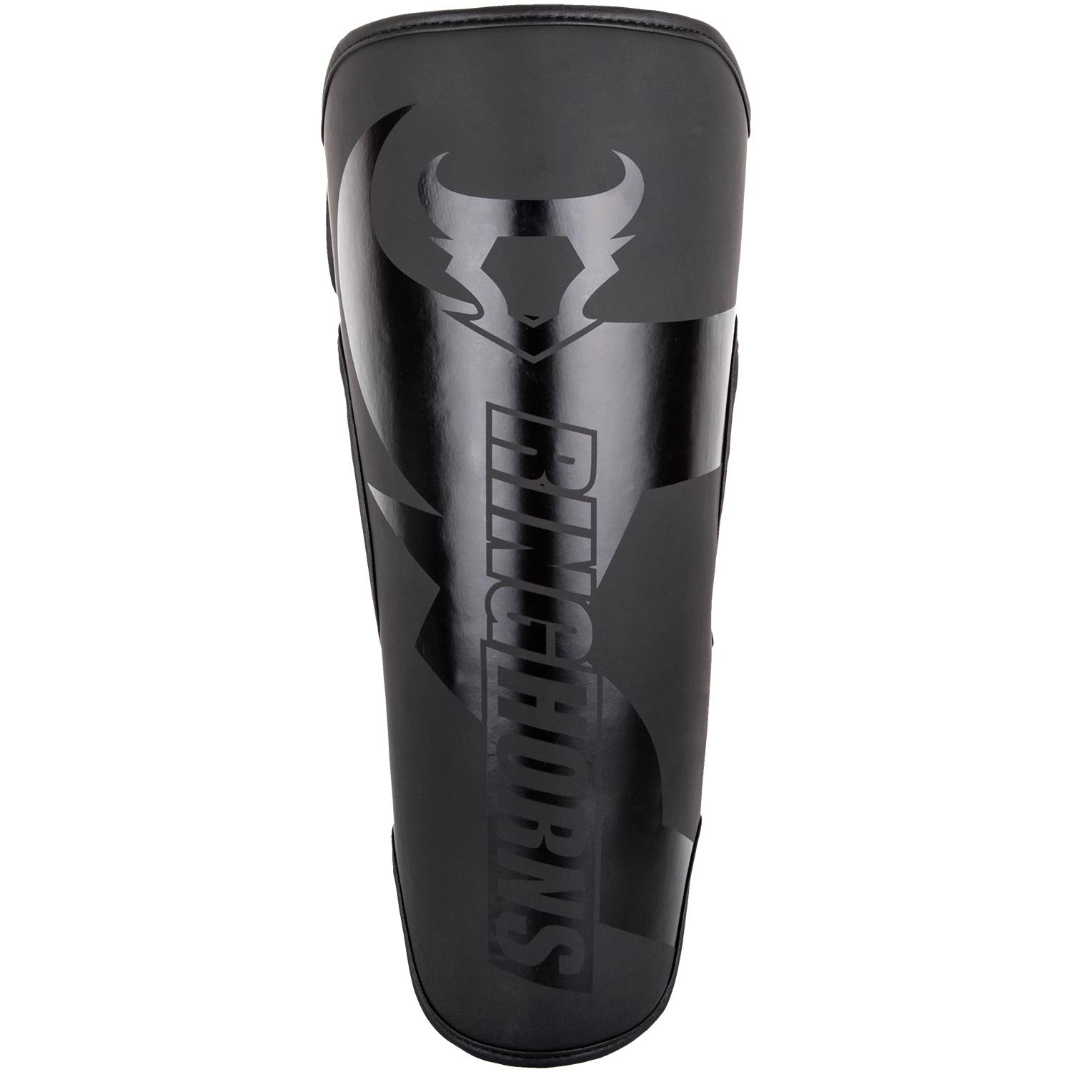 Venum Charger Shin Guards for Men - Large Size, Black/Black - Perfect for MMA, Kickboxing & Martial Arts Training