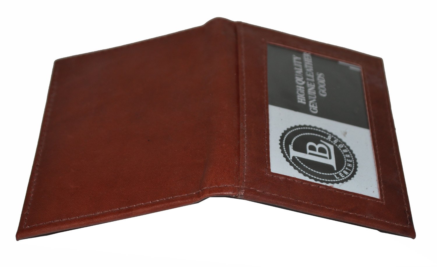 Premium Leather Credit Card Holder Wallet with RFID Protection - Slim ID Window for Easy Access - Perfect for Travel, Business & Everyday Use