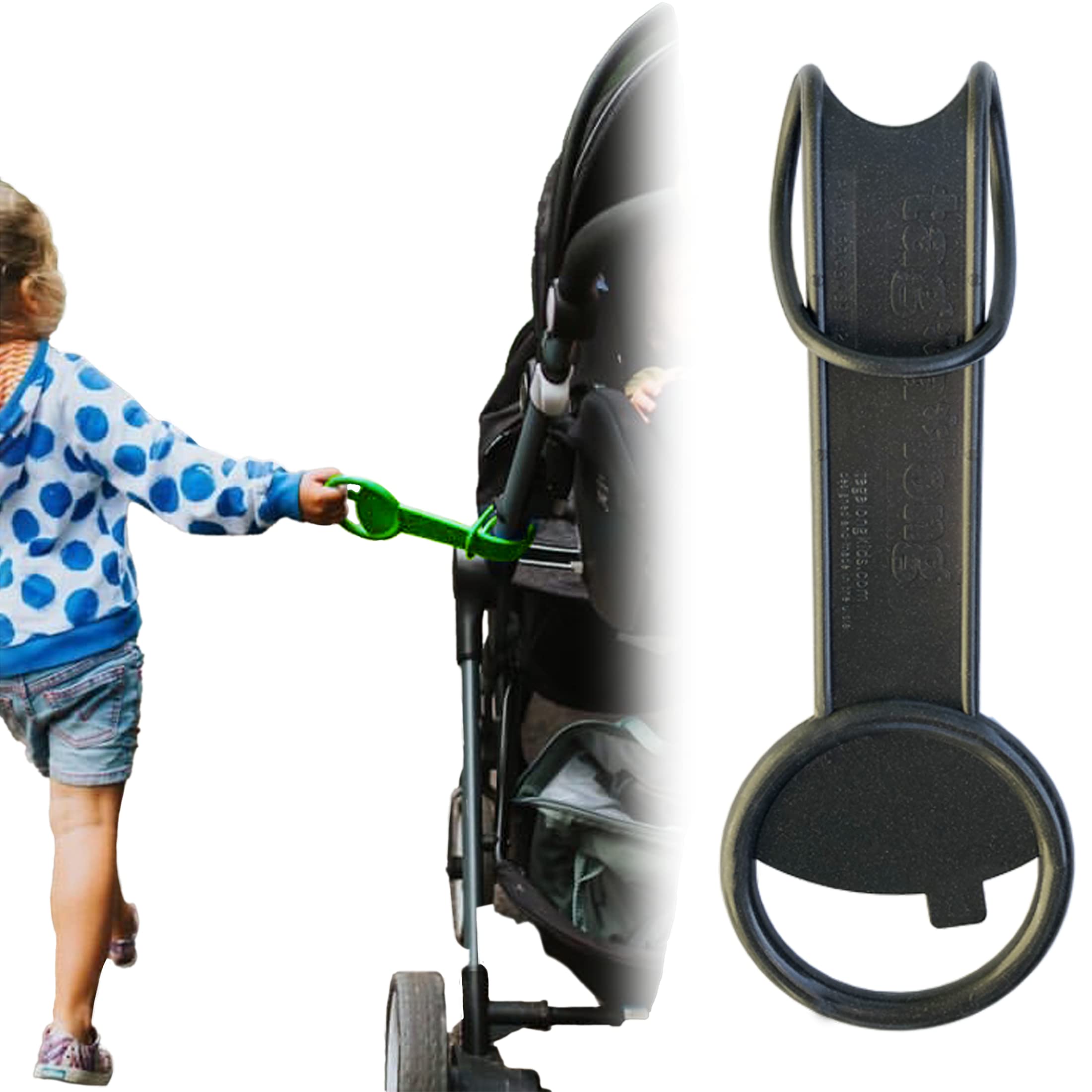Tagalong Stroller Accessory for Child Safety | Toddler Travel Must-Have to Keep Kids Close | Connects to Strollers, Backpacks & Shopping Carts | Disney Trip Essential in Galaxy Grey | Perfect for Theme Parks, Shopping & Family Outings