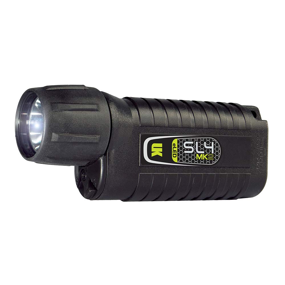 Underwater Kinetics SL4 eLED MK2 600 Lumen Waterproof Dive Light with Batteries - Professional Scuba Diving Gear for Night Diving, Cave Exploration & Underwater Photography